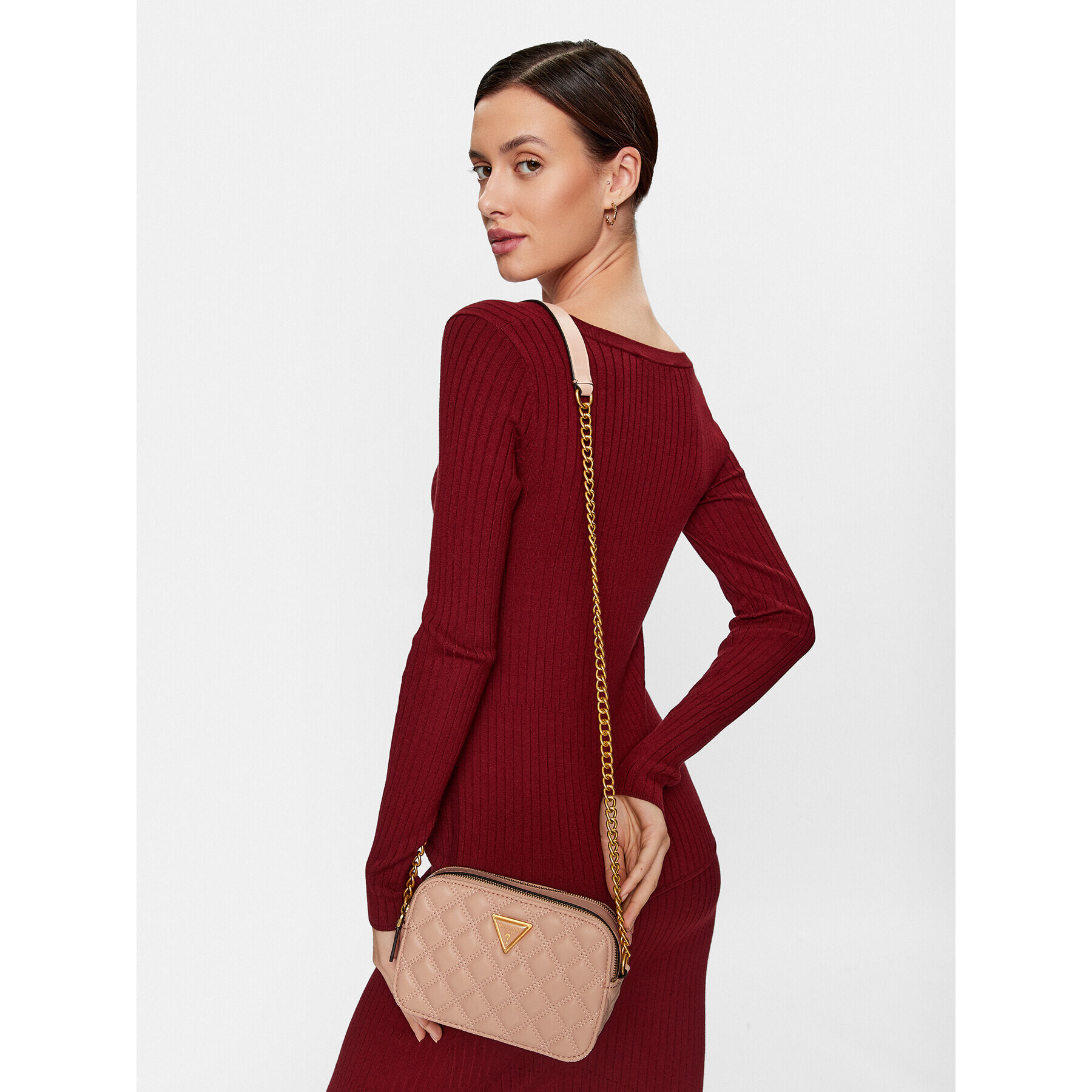Guess Дамска чанта Giully (QA) HWQA87 48140 Бежов - Pepit.bg