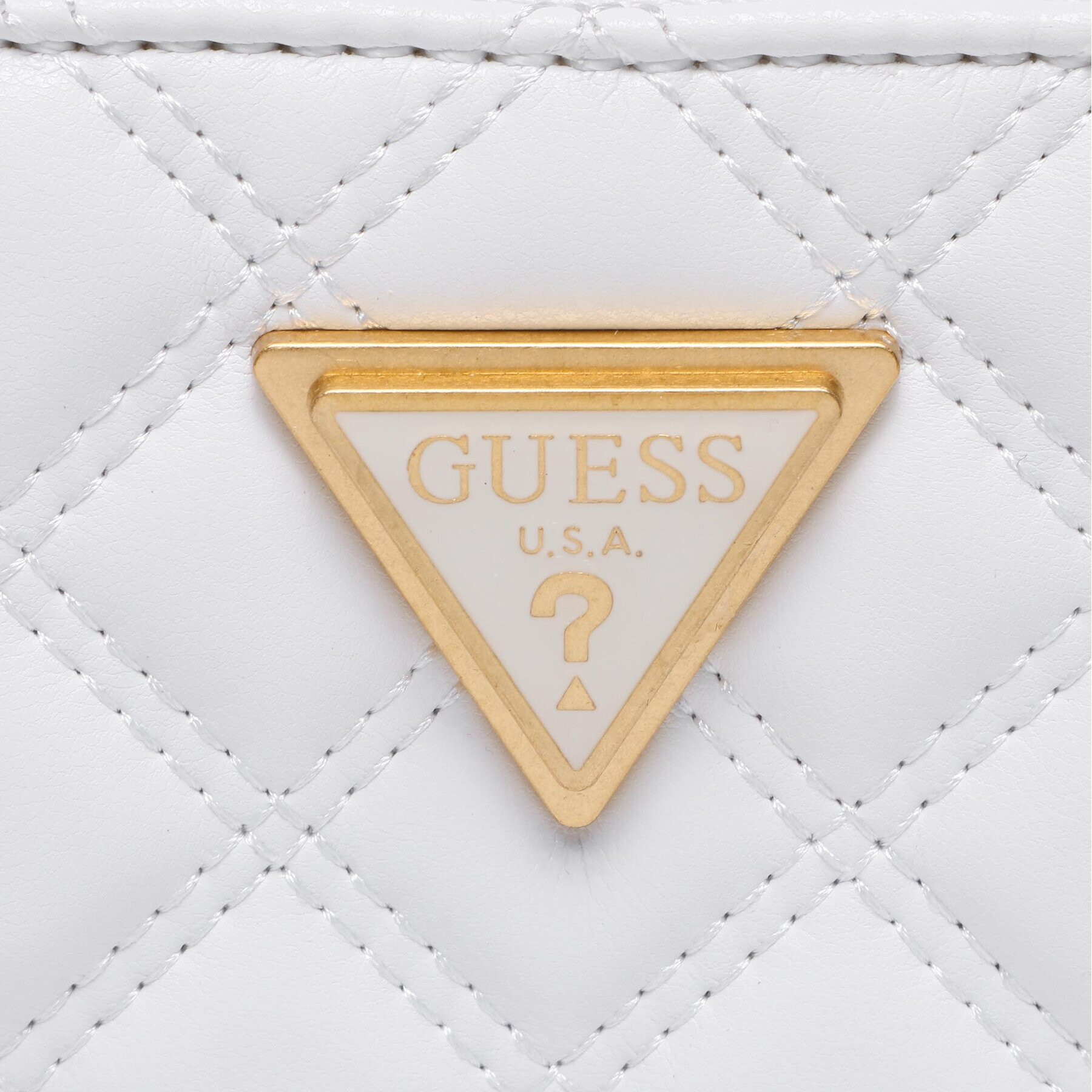 Guess Дамска чанта Giully (QA) HWQA87 48140 Бял - Pepit.bg