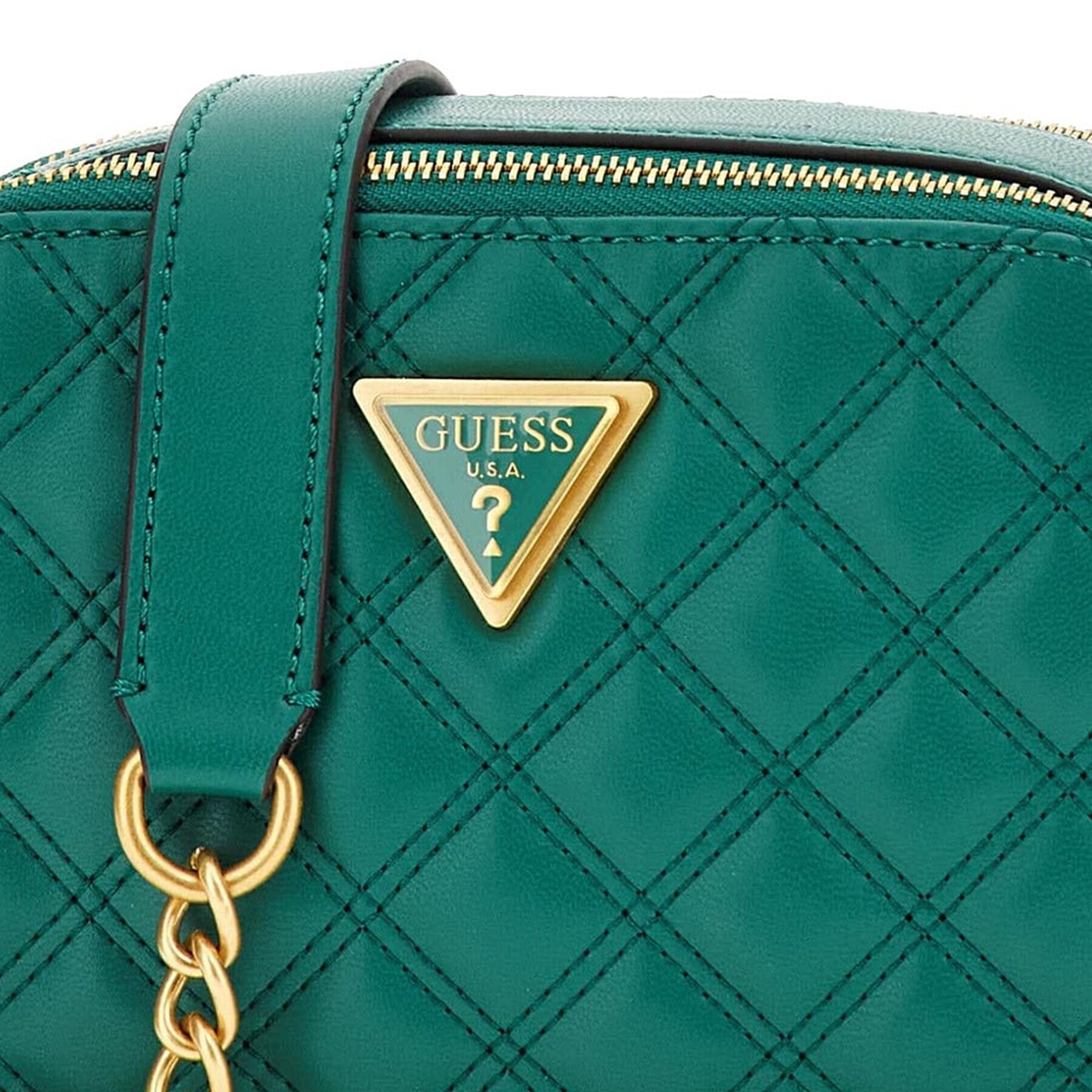 Guess Дамска чанта Giully (QA) HWQA87 48140 Зелен - Pepit.bg