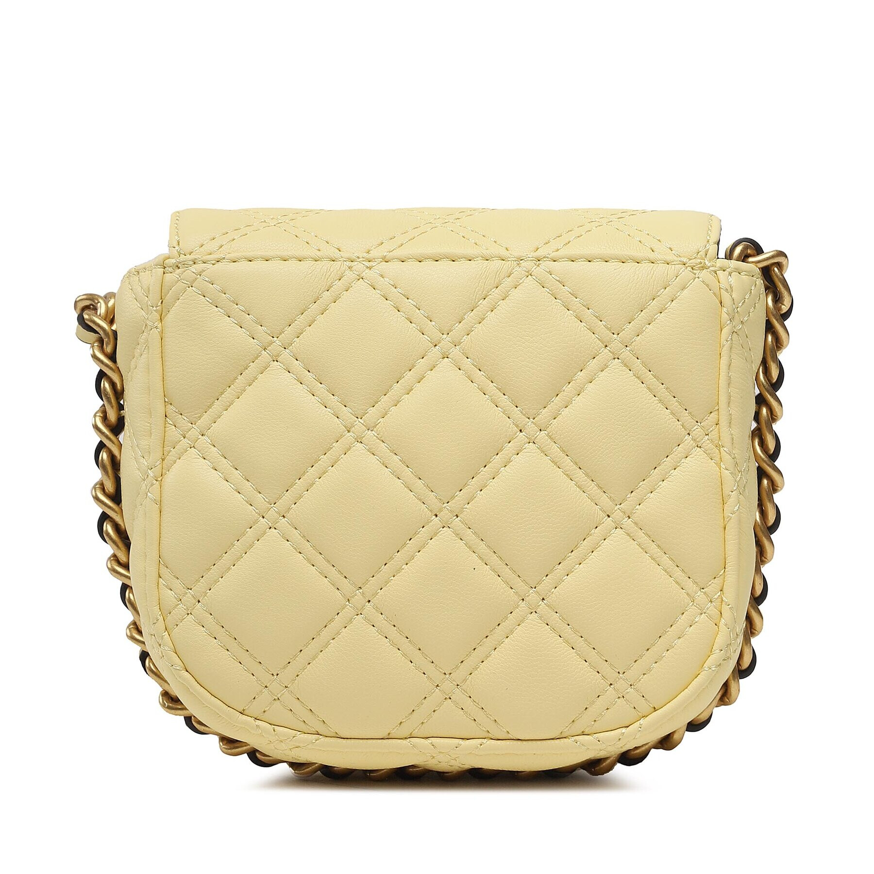 Guess Дамска чанта Giully (QA) Mini Bags HWQA87 48730 Жълт - Pepit.bg