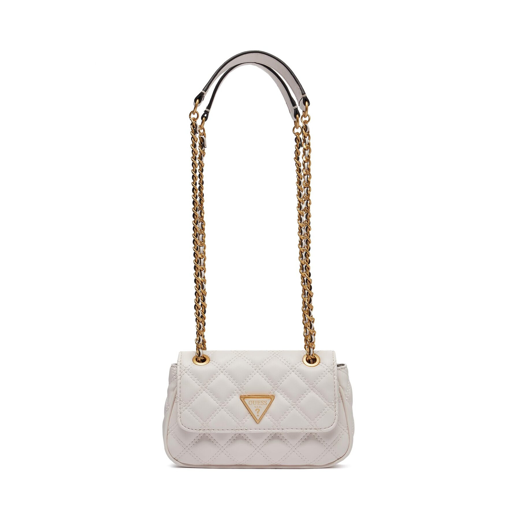 Guess Дамска чанта Giully (QA) Mini-Bags HWQA87 48780 Бежов - Pepit.bg