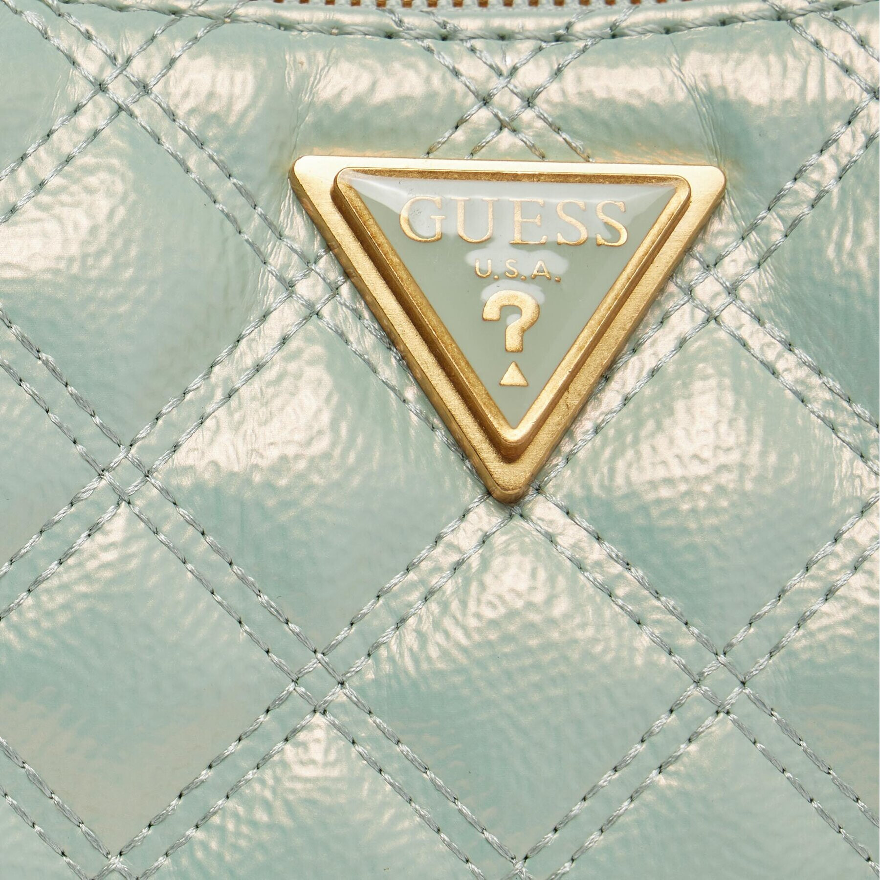 Guess Дамска чанта Giully (QI) HWQI87 48120 Зелен - Pepit.bg