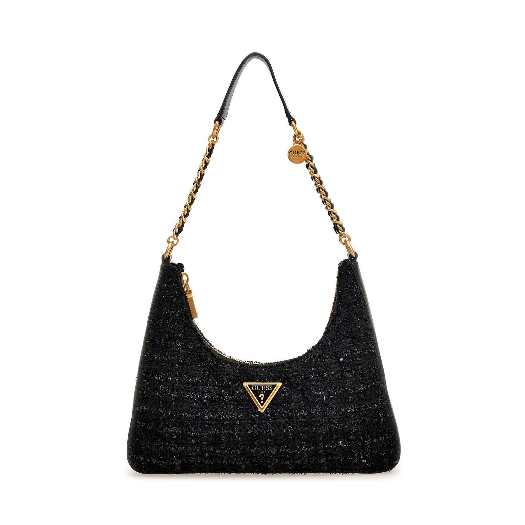 Guess Дамска чанта Giully (TB) HWTB87 48180 Черен - Pepit.bg
