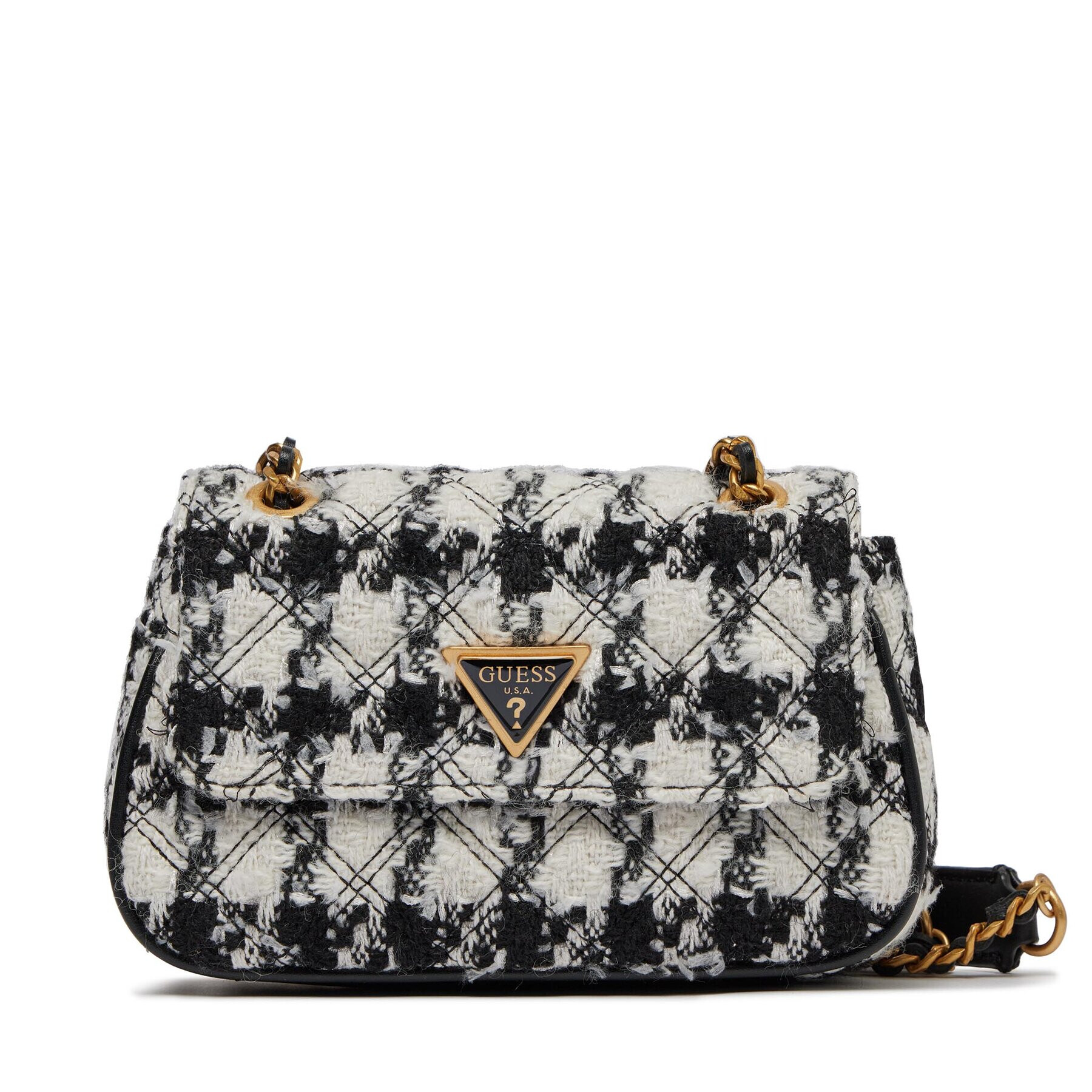 Guess Дамска чанта Giully (TW) Mini-Bags HWTW87 48780 Бял - Pepit.bg