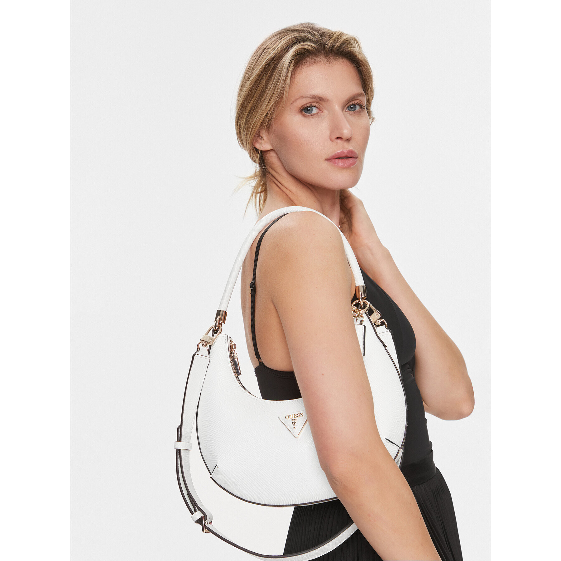 Guess Дамска чанта Gizele (VG) HWVG91 95010 Бял - Pepit.bg