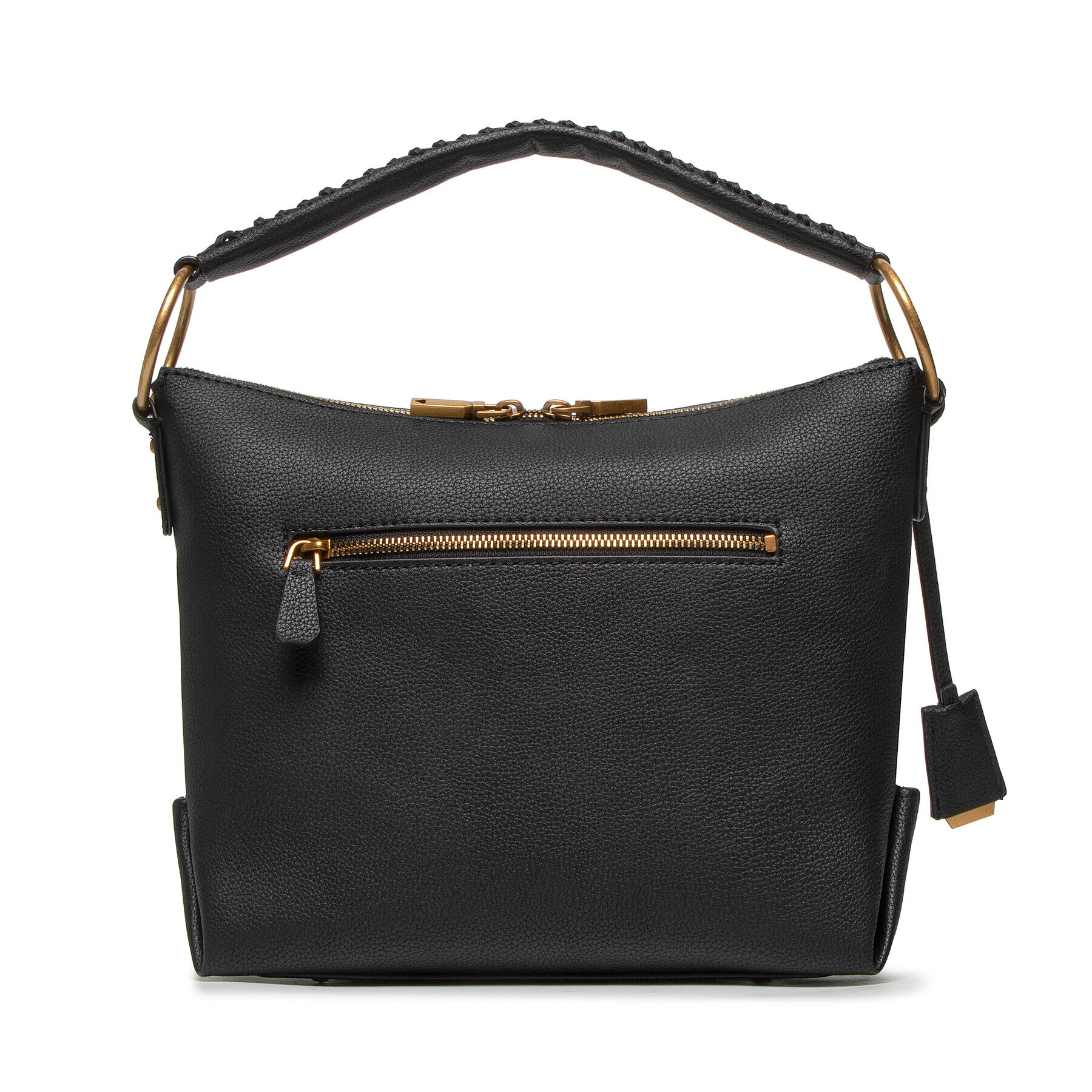 Guess Дамска чанта Helaina Hobo HWVB84 03020 Черен - Pepit.bg