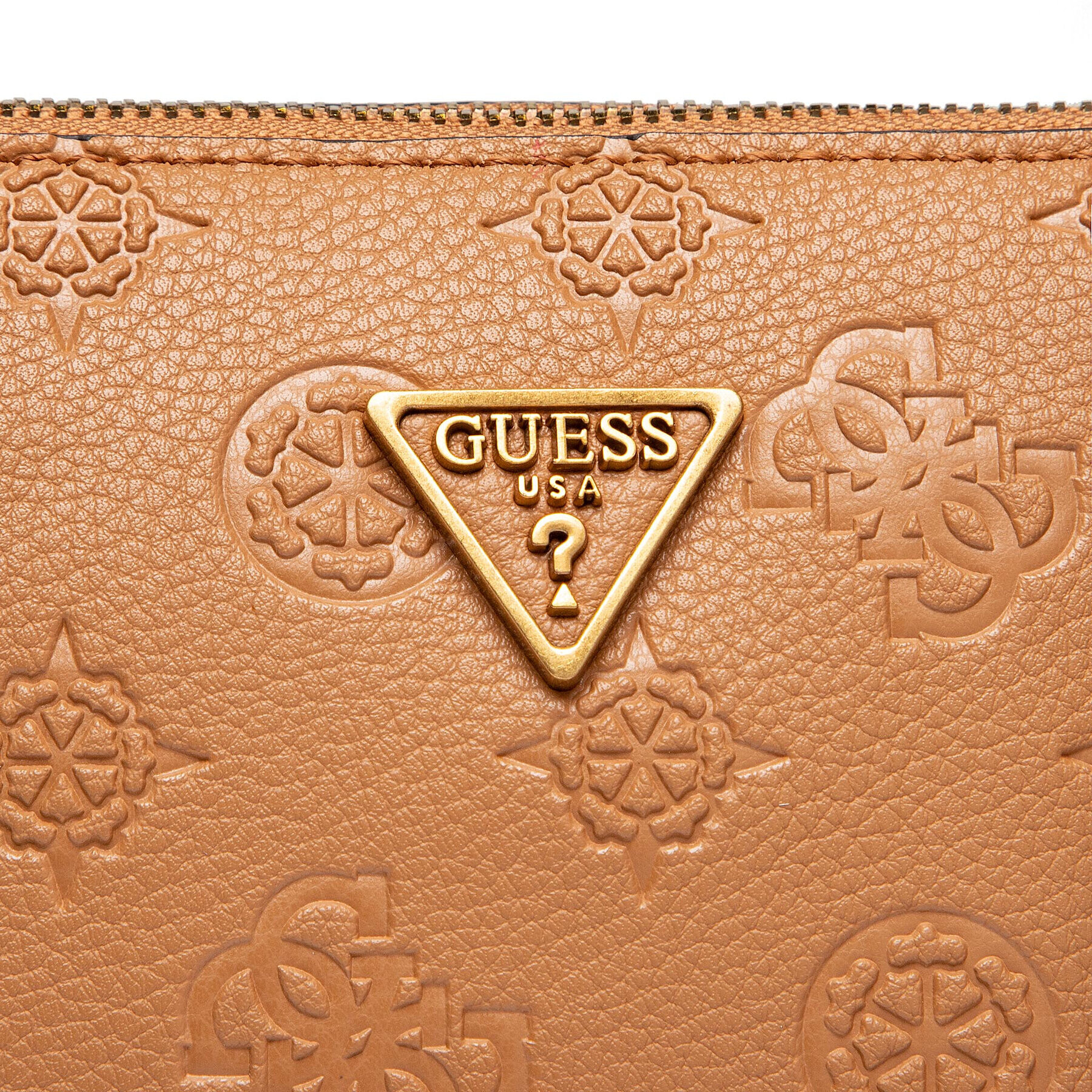 Guess Дамска чанта Helaina (PB) Mini Bags HWPB84 03720 Кафяв - Pepit.bg