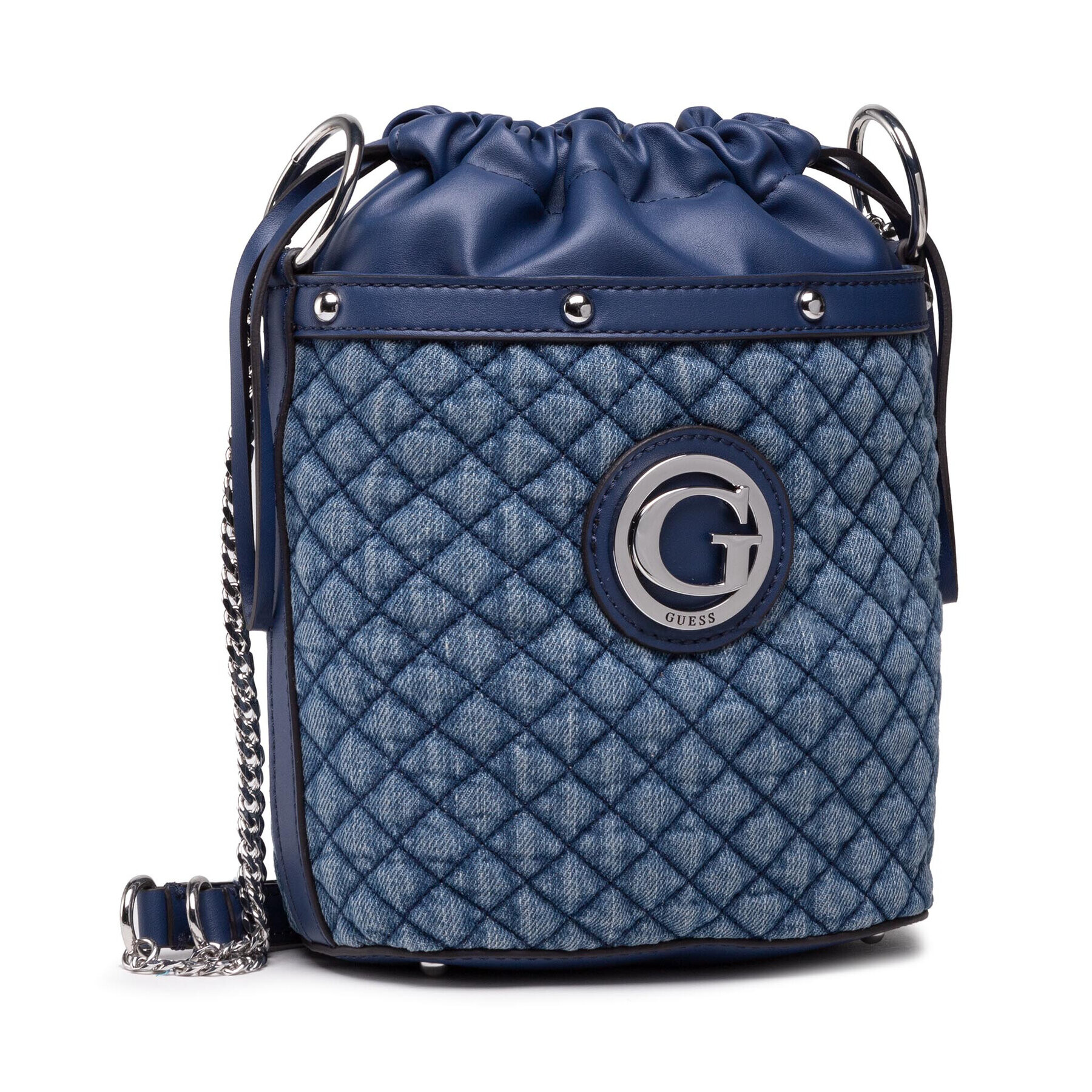 Guess Дамска чанта Heyden (DY) HWDY81 34010 Син - Pepit.bg
