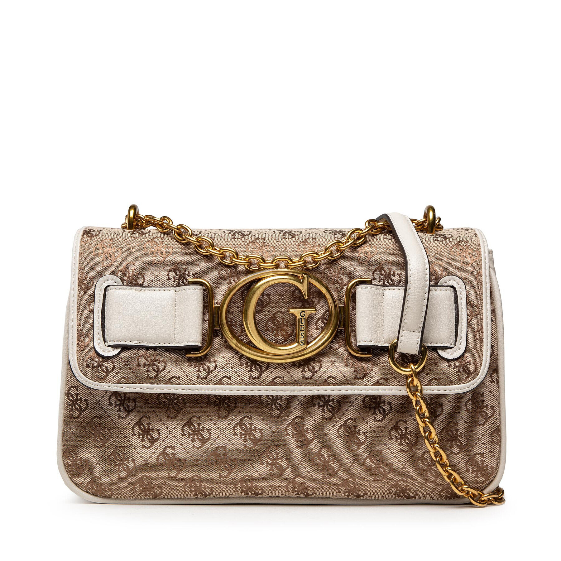 Guess Дамска чанта Aileen Cnvtbl Shoulder Strap HWAILE P1444 Кафяв - Pepit.bg