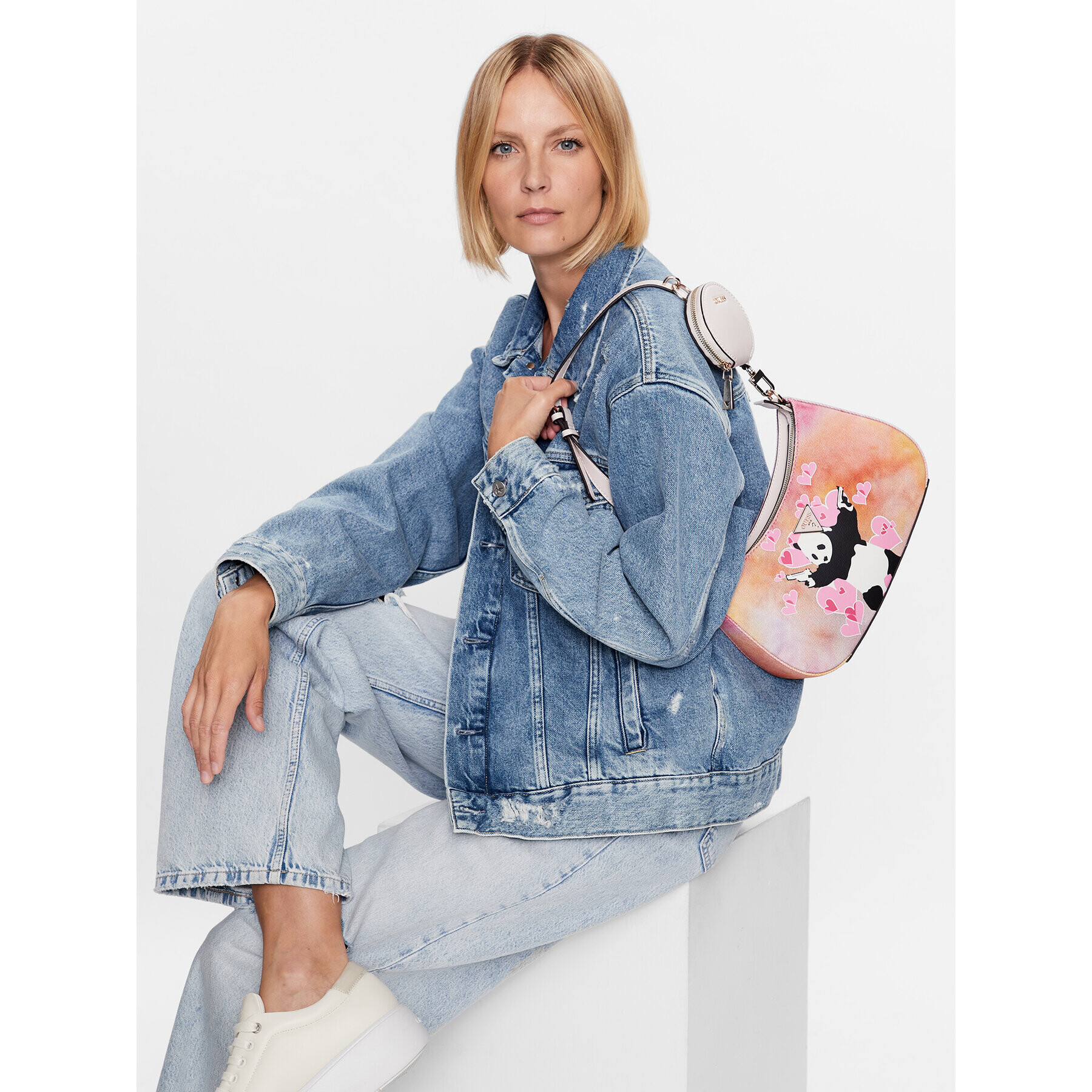 Guess Дамска чанта HWAP87 39180 Розов - Pepit.bg