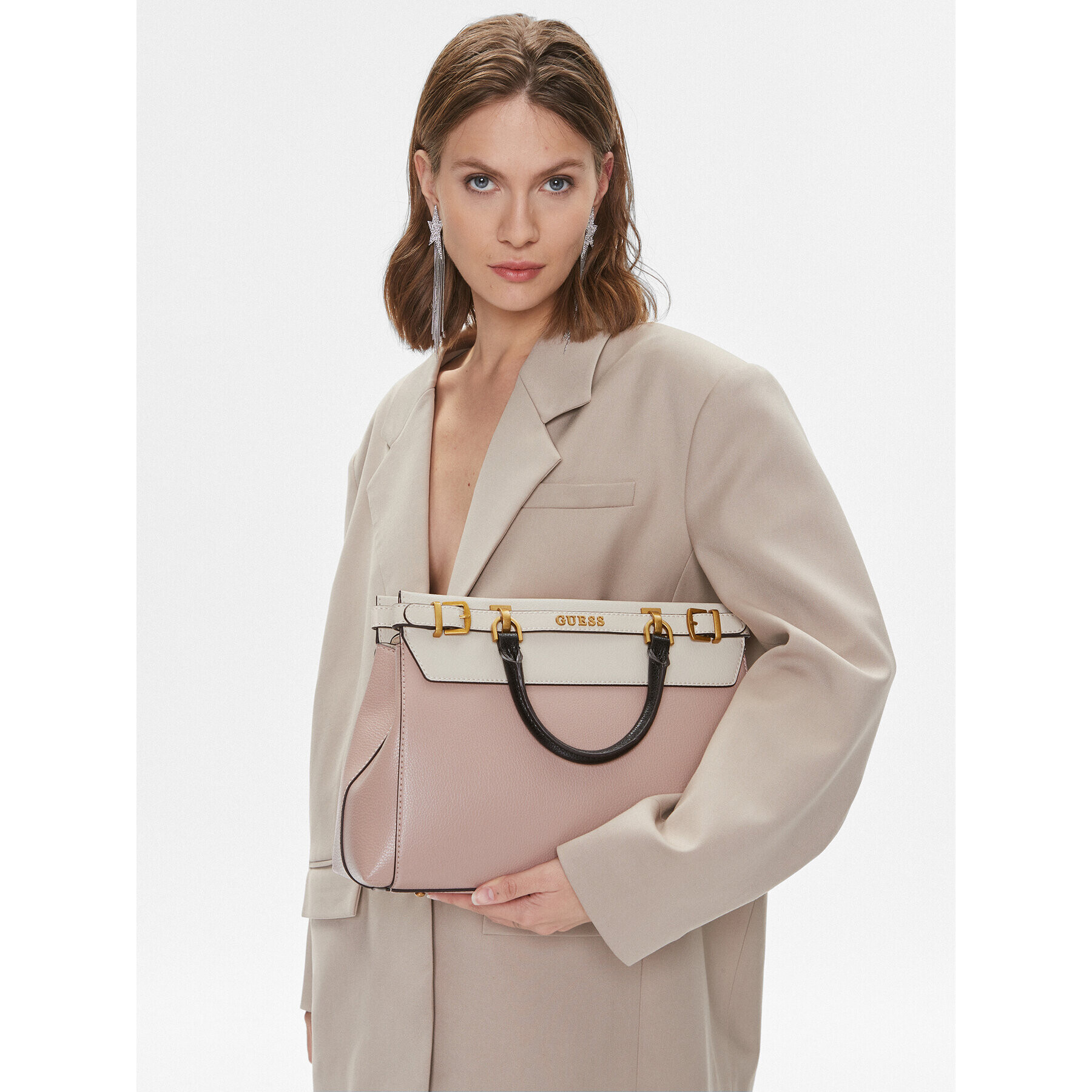 Guess Дамска чанта HWBB89 85060 Розов - Pepit.bg