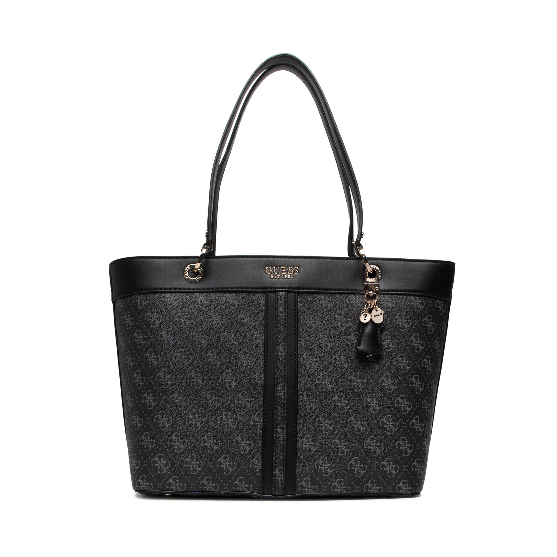 Guess Дамска чанта Noelle Elite Tote HWKG78 79230 Сив - Pepit.bg