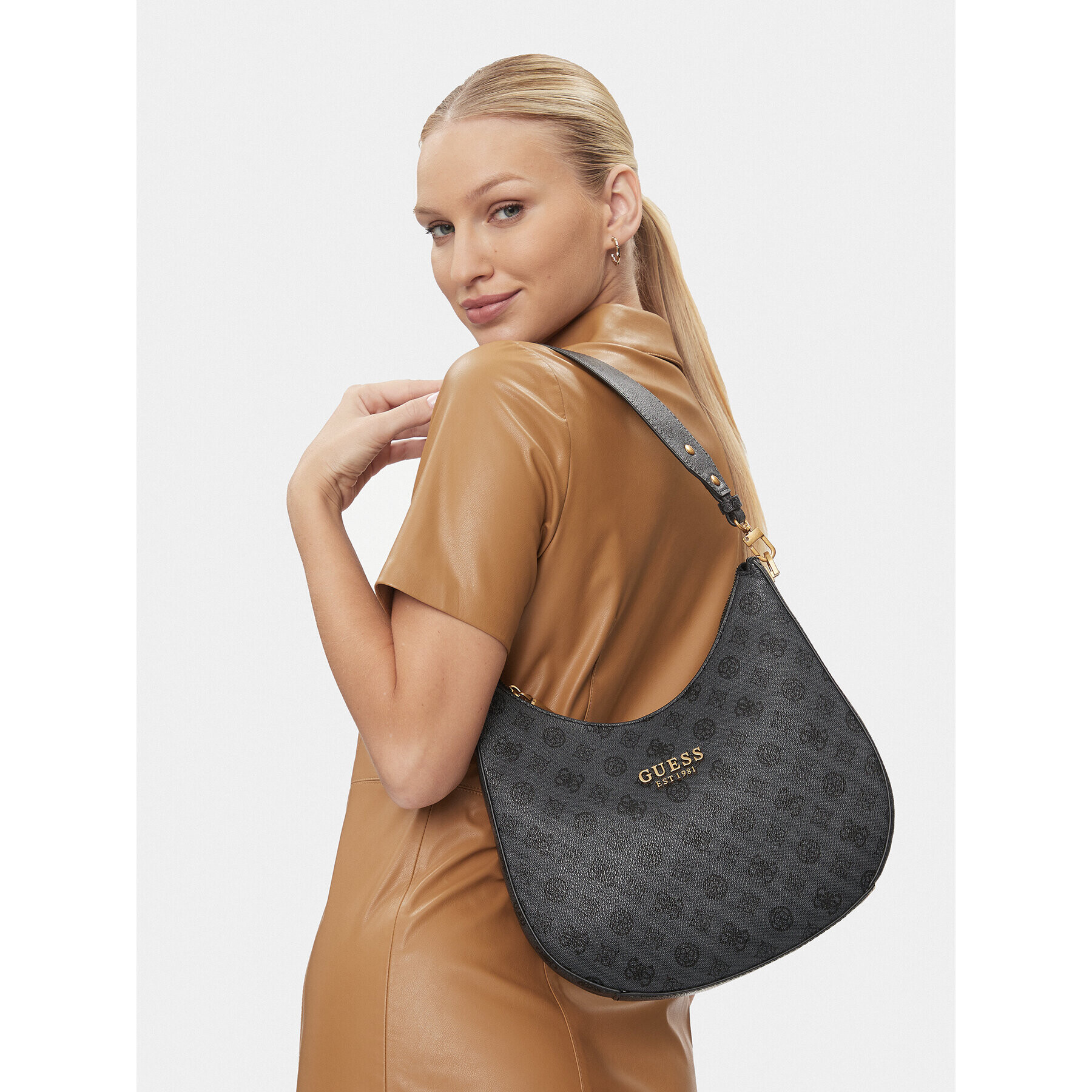 Guess Дамска чанта HWPB89 93020 Сив - Pepit.bg