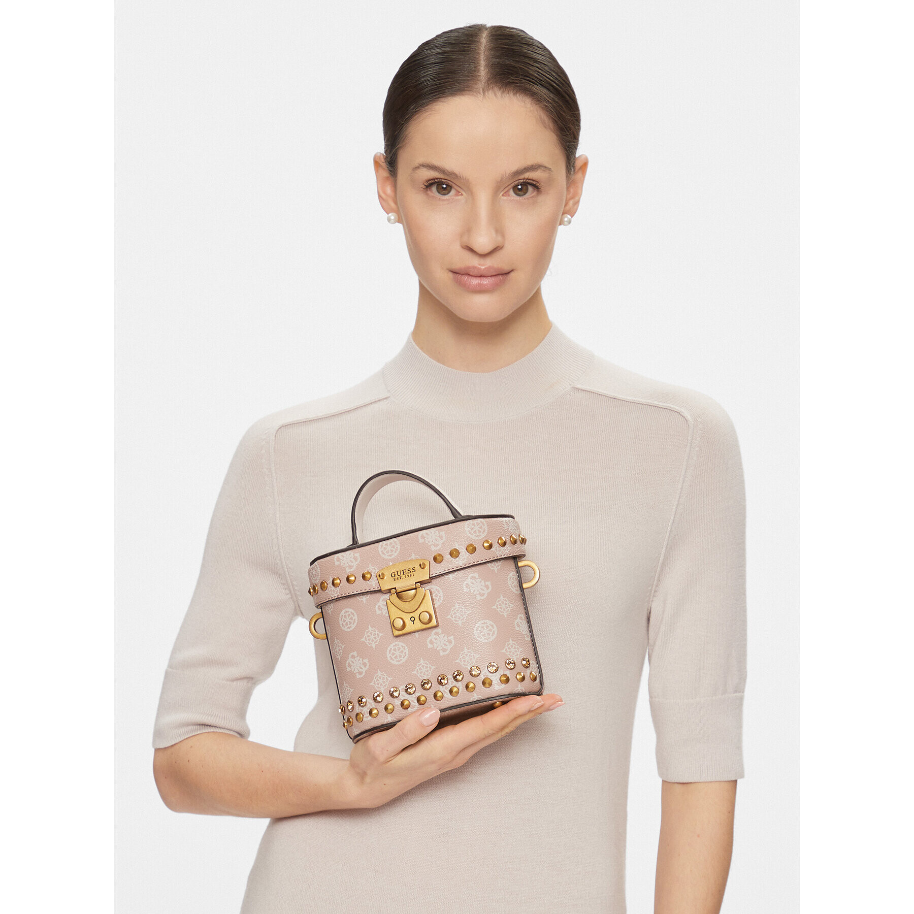 Guess Дамска чанта HWPS89 93770 Розов - Pepit.bg