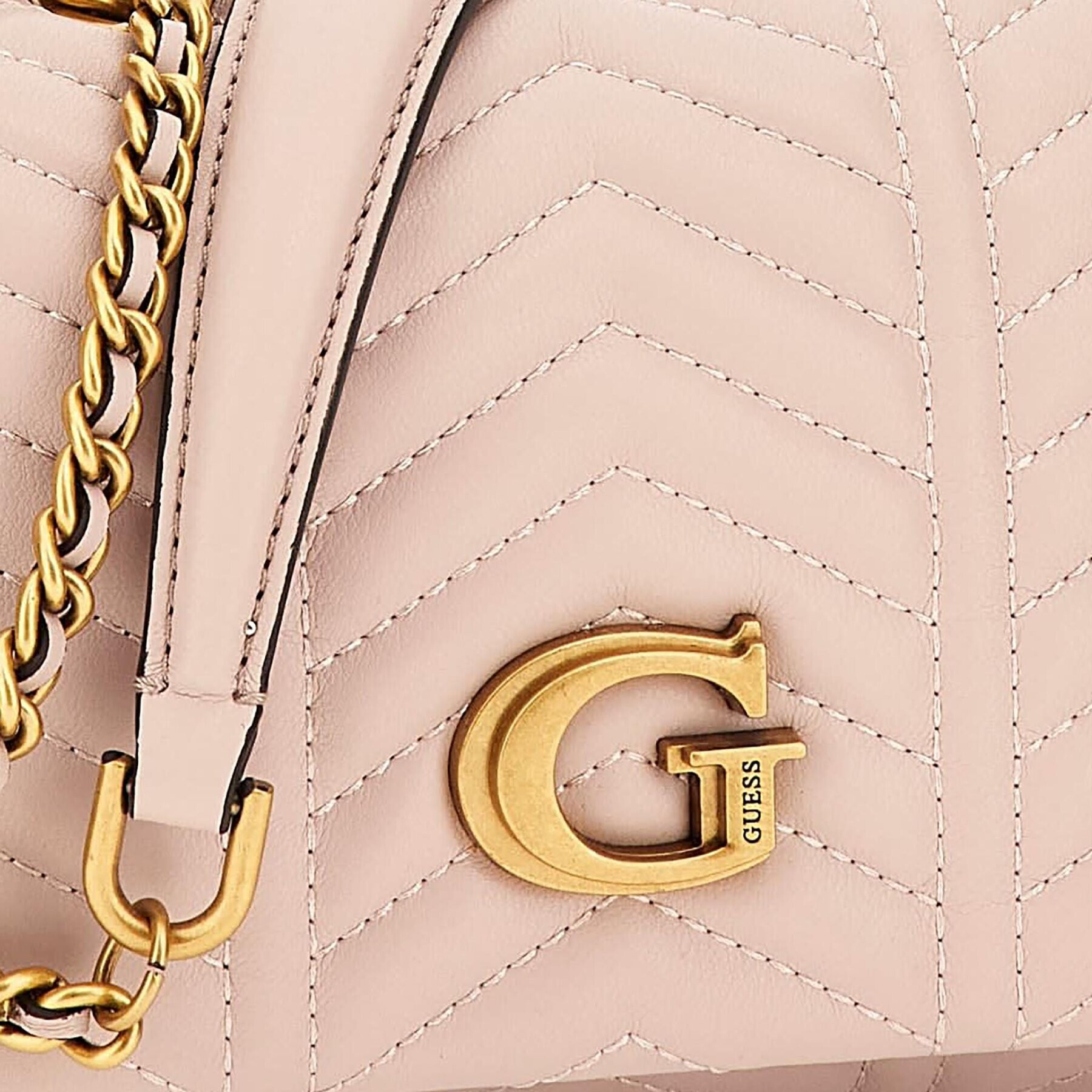 Guess Дамска чанта HWQB89 76780 Розов - Pepit.bg