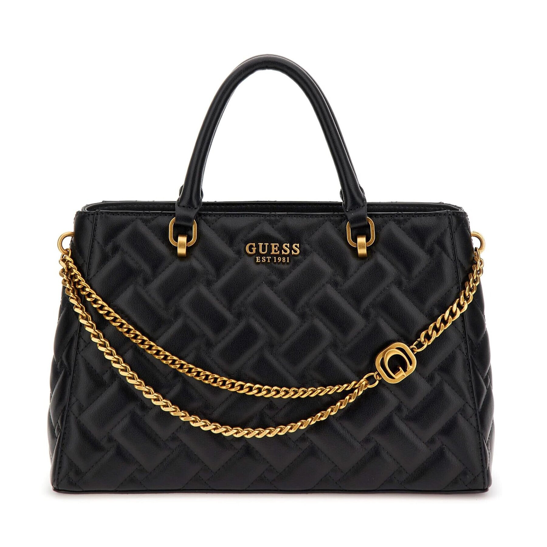 Guess Дамска чанта HWQB89 84060 Черен - Pepit.bg