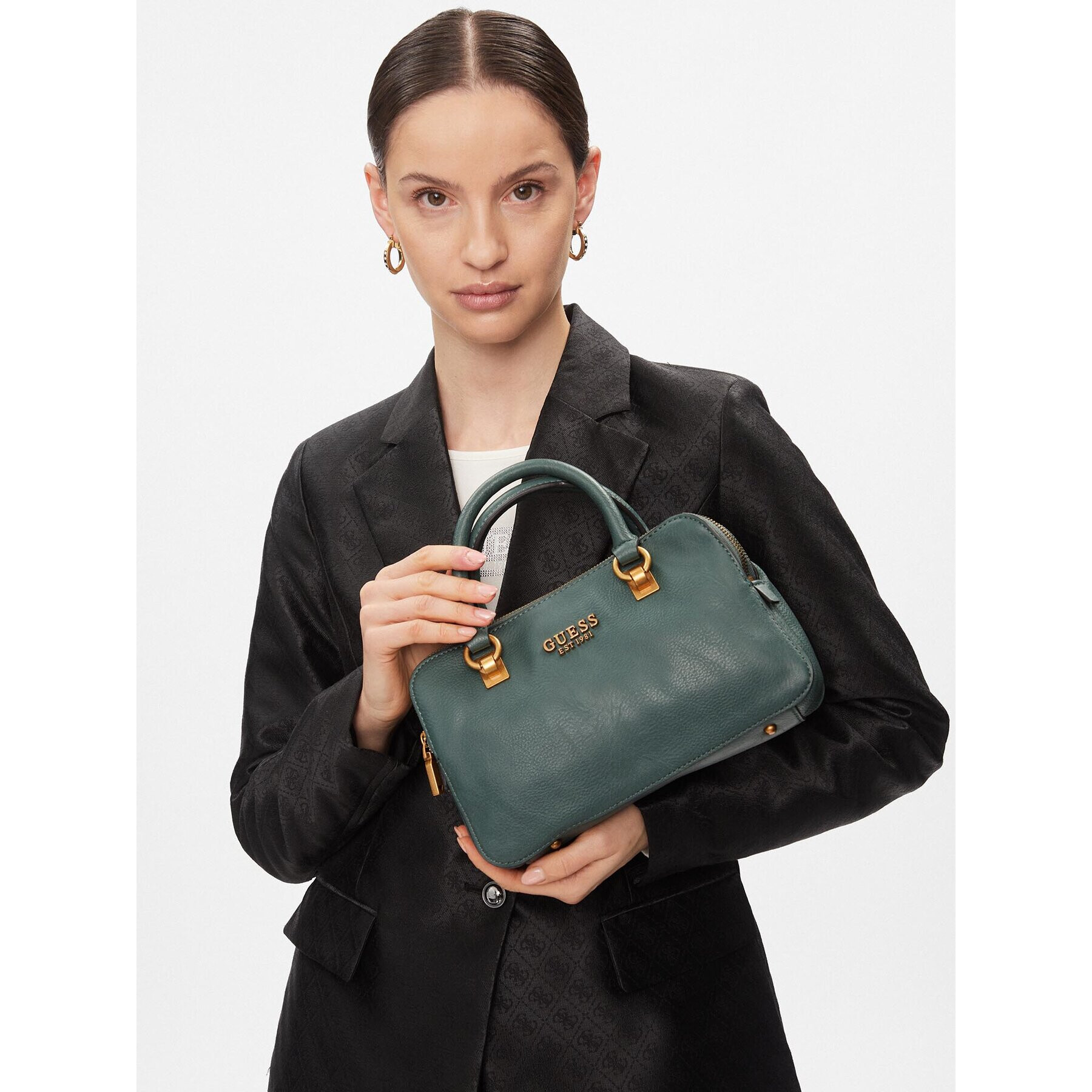 Guess Дамска чанта HWVB89 77120 Зелен - Pepit.bg