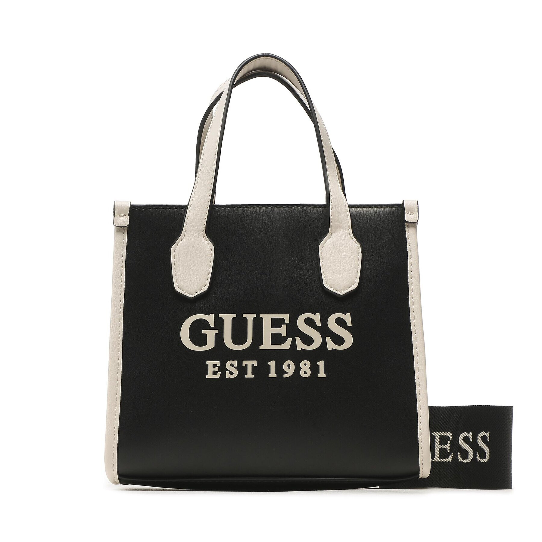 Guess Дамска чанта HWVG86 65770 Черен - Pepit.bg