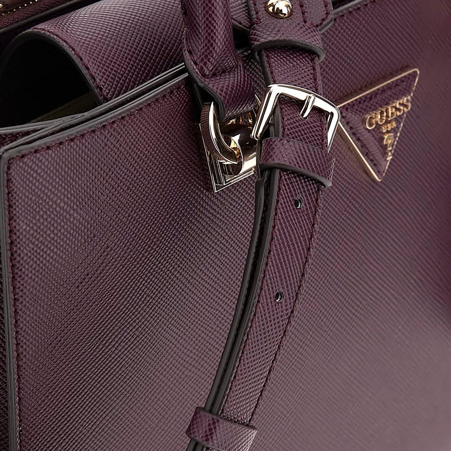 Guess Дамска чанта HWVG89 83230 Виолетов - Pepit.bg