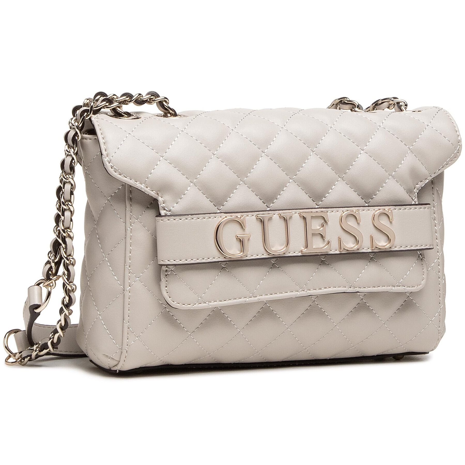 Guess Дамска чанта Illy (VG) HWVG79 70210 Сив - Pepit.bg