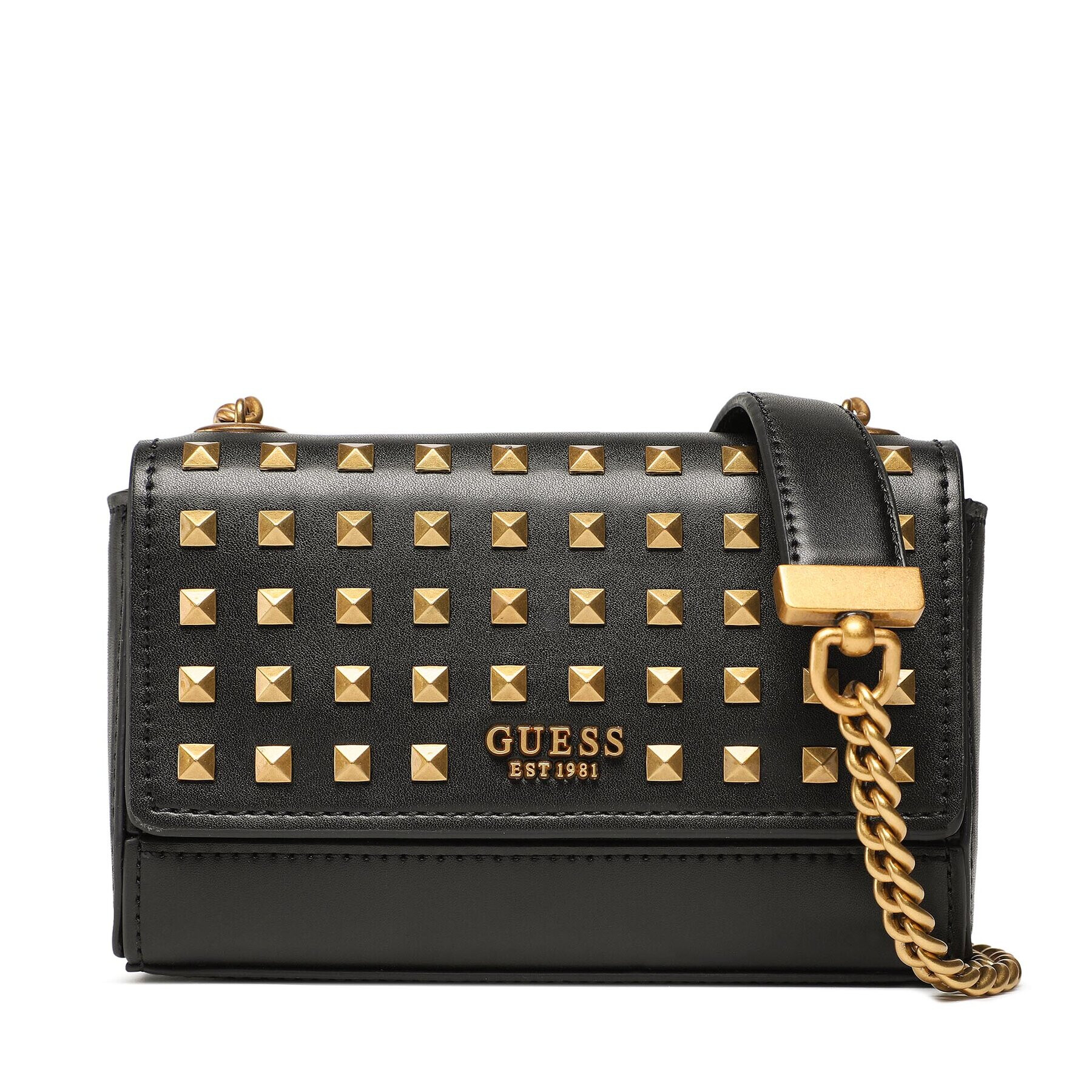 Guess Дамска чанта Iseline (VE) Mini Bags HWVE89 60780 Черен - Pepit.bg