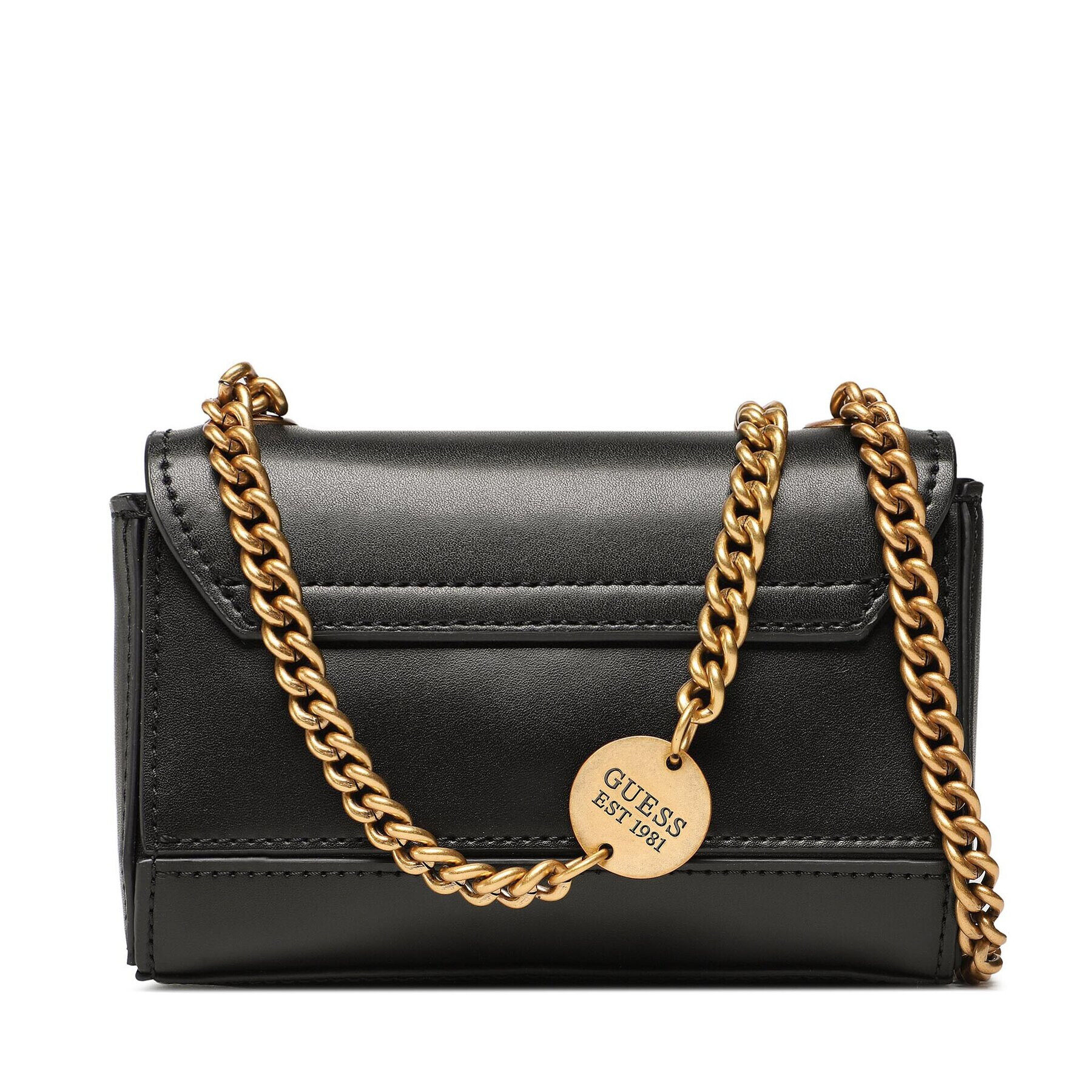 Guess Дамска чанта Iseline (VE) Mini Bags HWVE89 60780 Черен - Pepit.bg