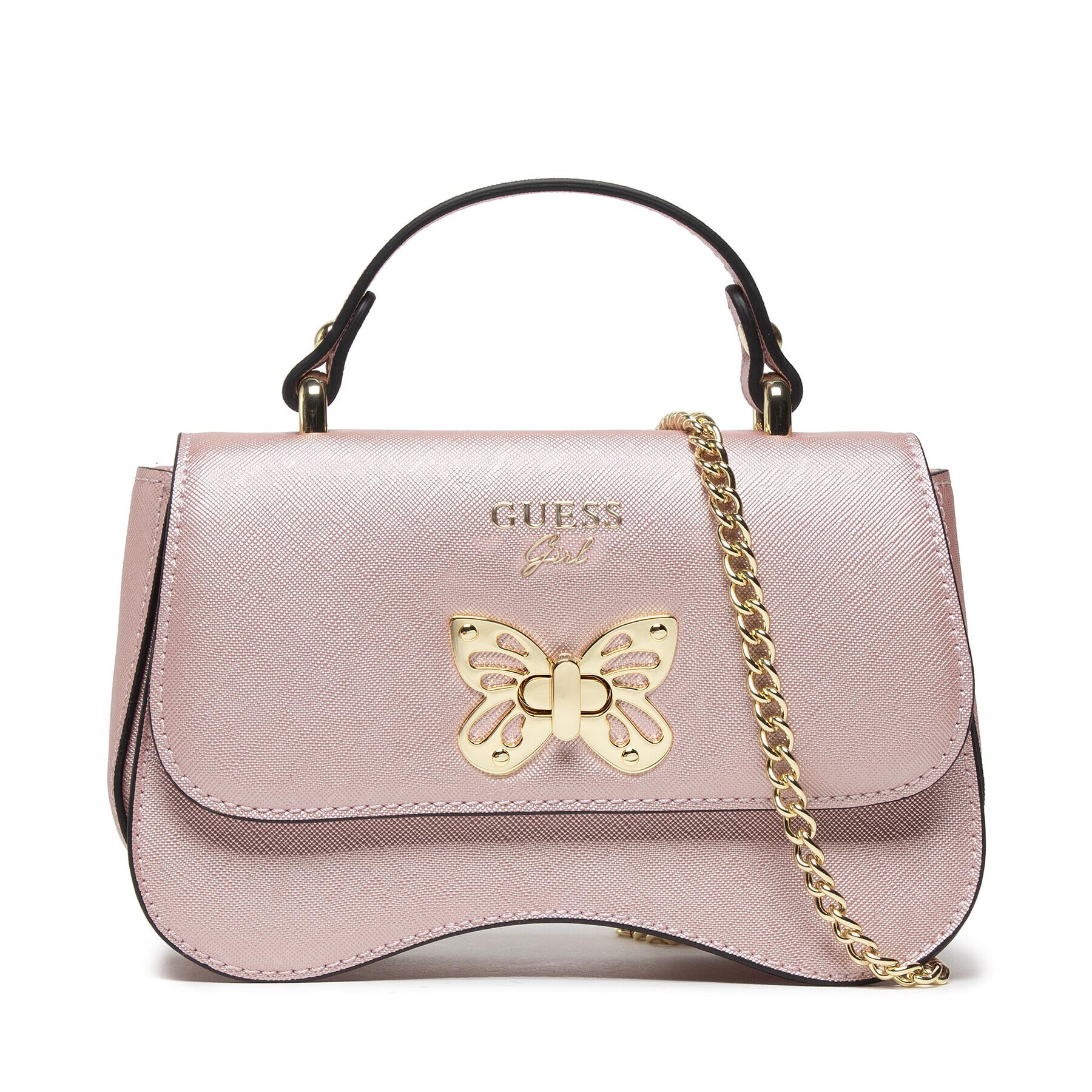 Guess Дамска чанта Itafi Handbag HGITA2 PU222 Розов - Pepit.bg