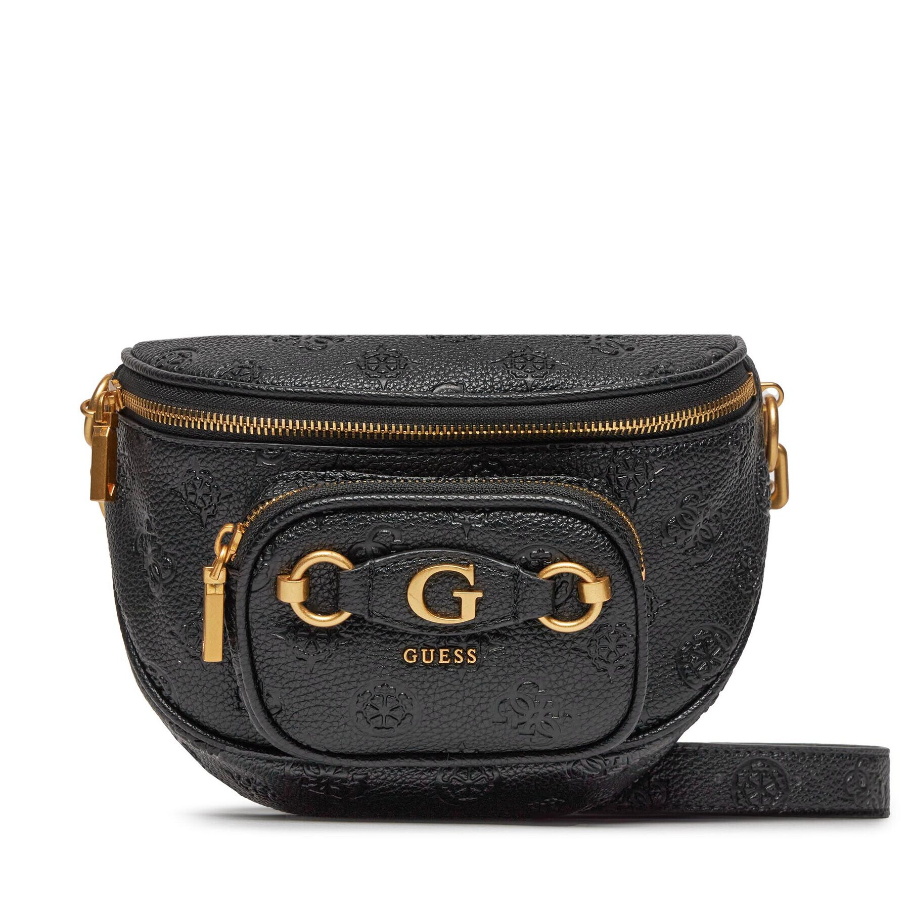 Guess Дамска чанта Izyy Peony (PD) Mini-Bags HWPD92 09800 Черен - Pepit.bg