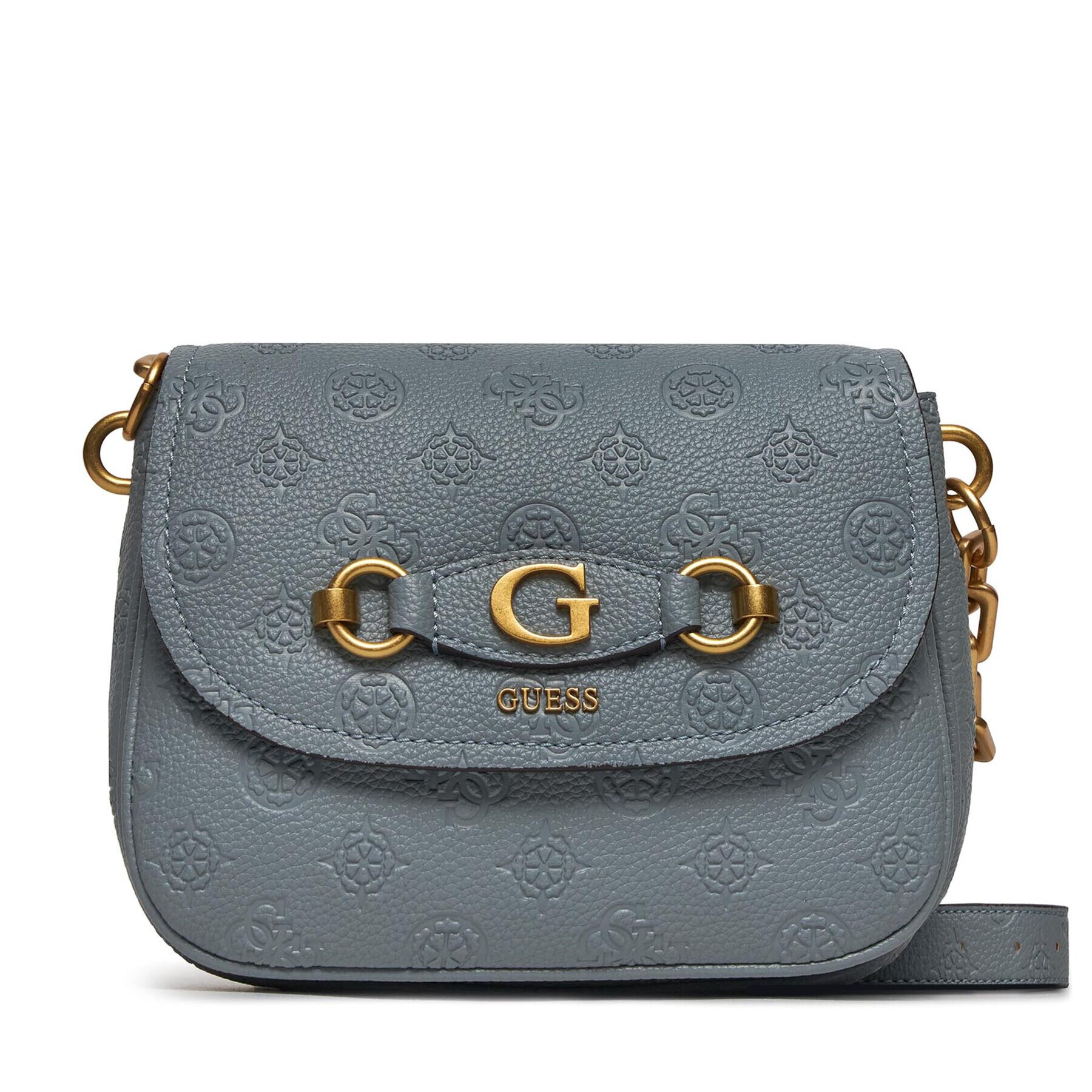 Guess Дамска чанта Izzy Peony (PD) HWPD92 09200 Син - Pepit.bg