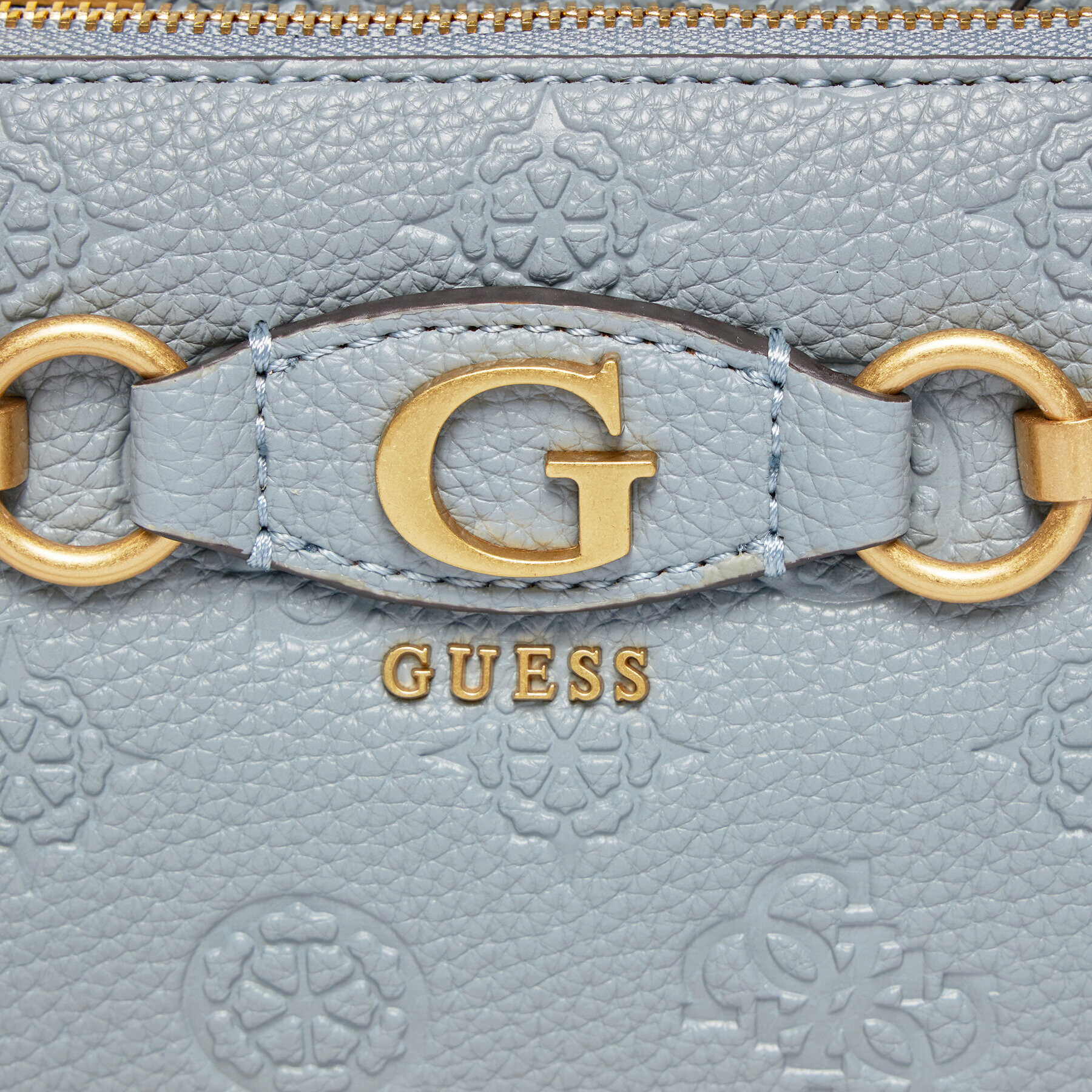 Guess Дамска чанта Izzy Peony (PD) Mini-Bags HWPD92 09710 Син - Pepit.bg