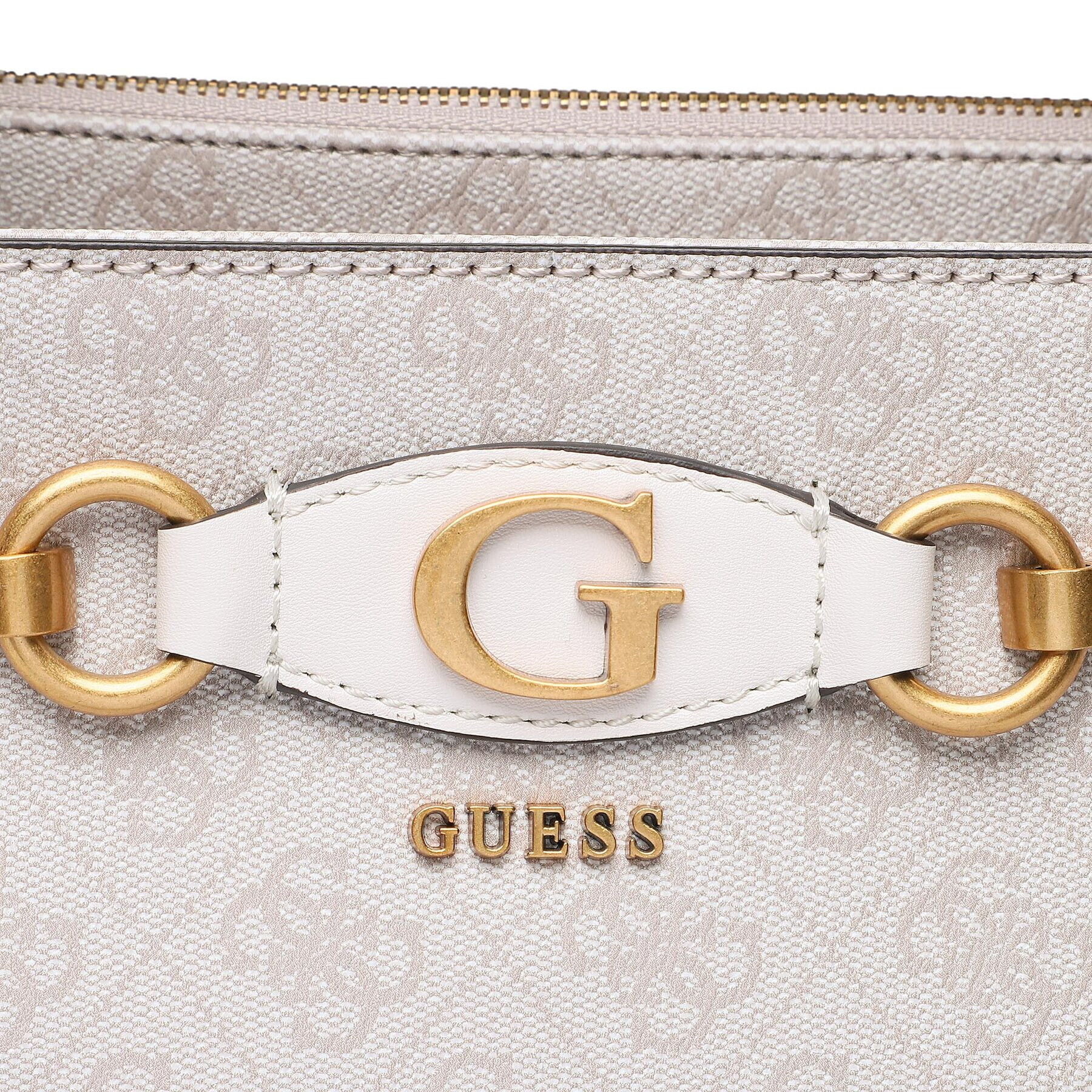 Guess Дамска чанта Izzy (SB) HWSB86 54230 Бежов - Pepit.bg