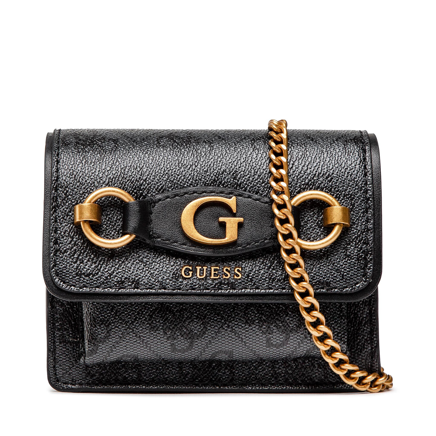 Guess Дамска чанта Izzy (SB) Mini Bags HWSB86 54770 Сив - Pepit.bg