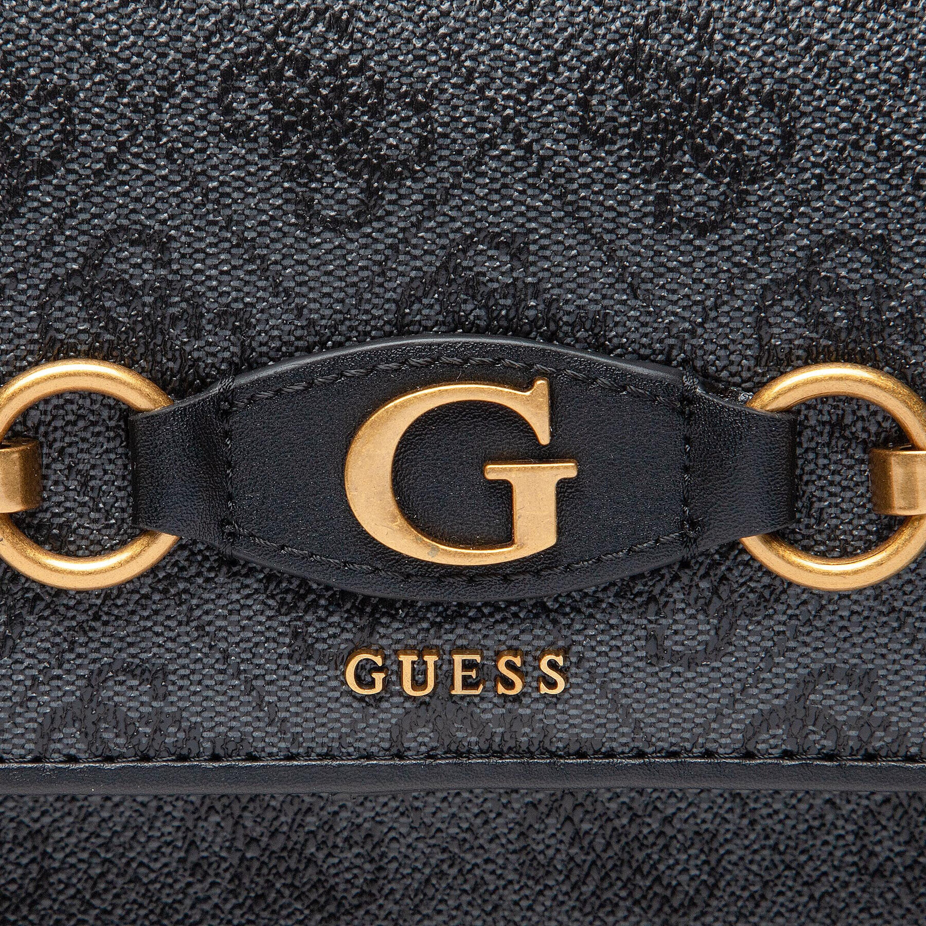 Guess Дамска чанта Izzy SWSB86 54410 Черен - Pepit.bg