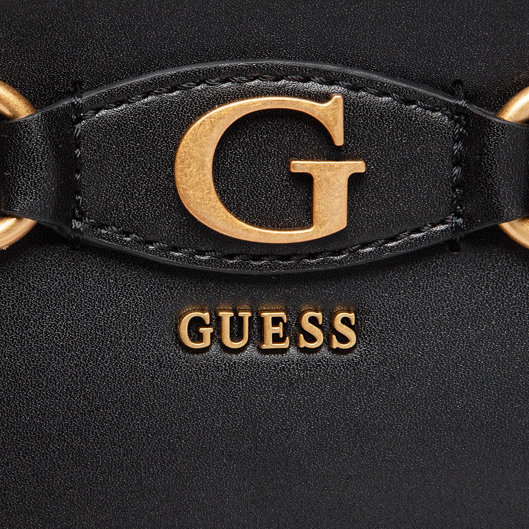 Guess Дамска чанта Izzy (Vb) HWVB86 54060 Черен - Pepit.bg