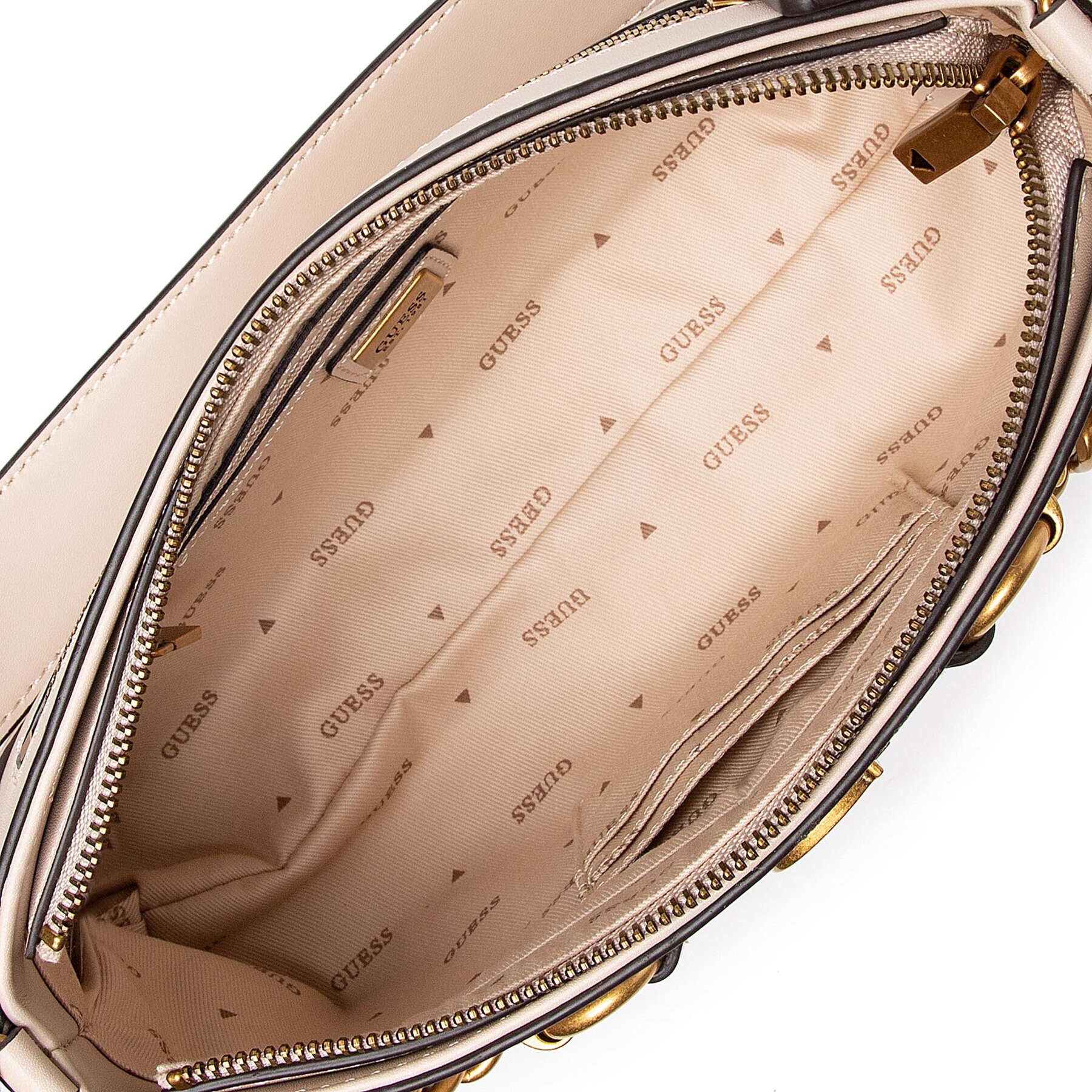 Guess Дамска чанта Izzy (VB) HWVB86 54180 Бежов - Pepit.bg