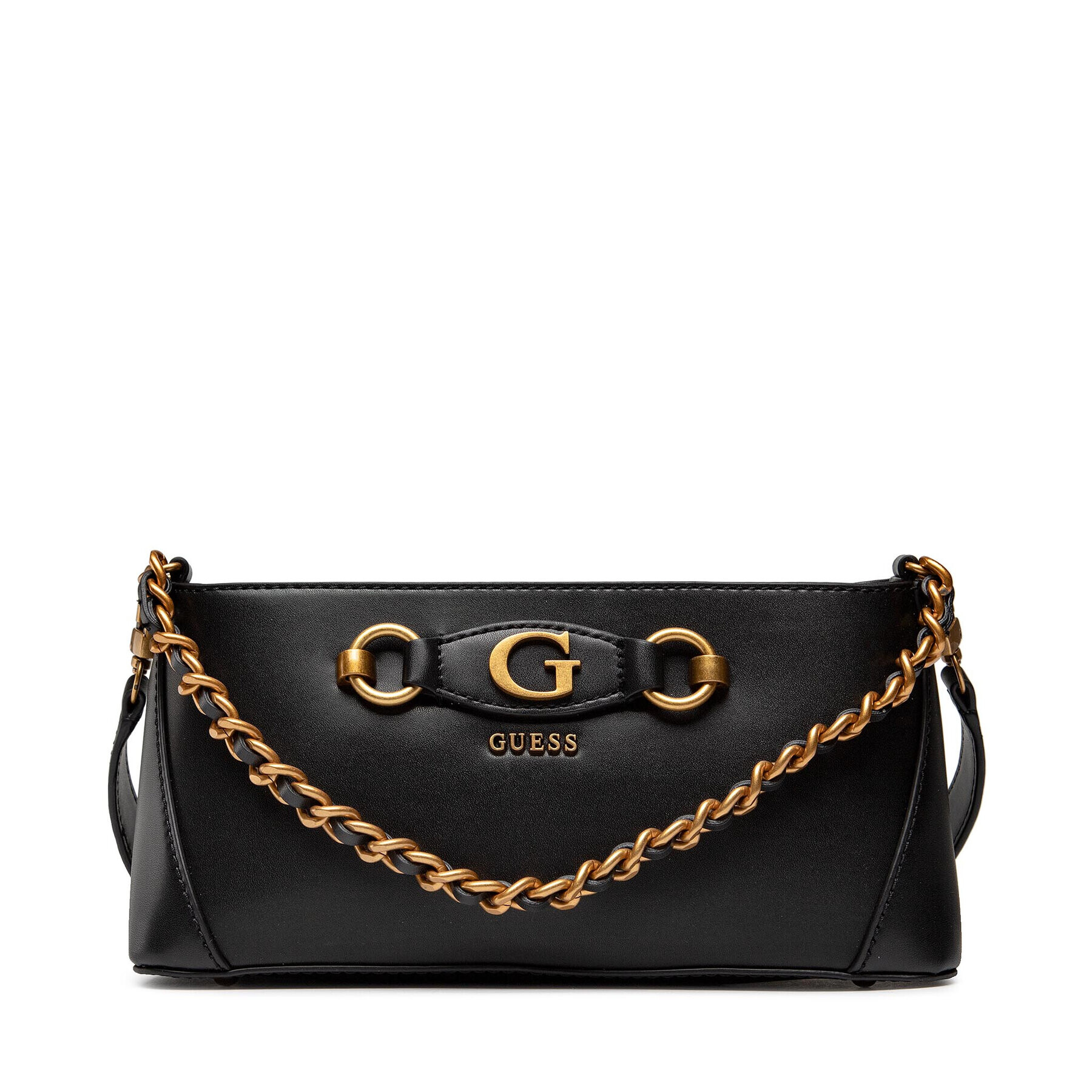 Guess Дамска чанта Izzy (VB) HWVB86 54180 Черен - Pepit.bg