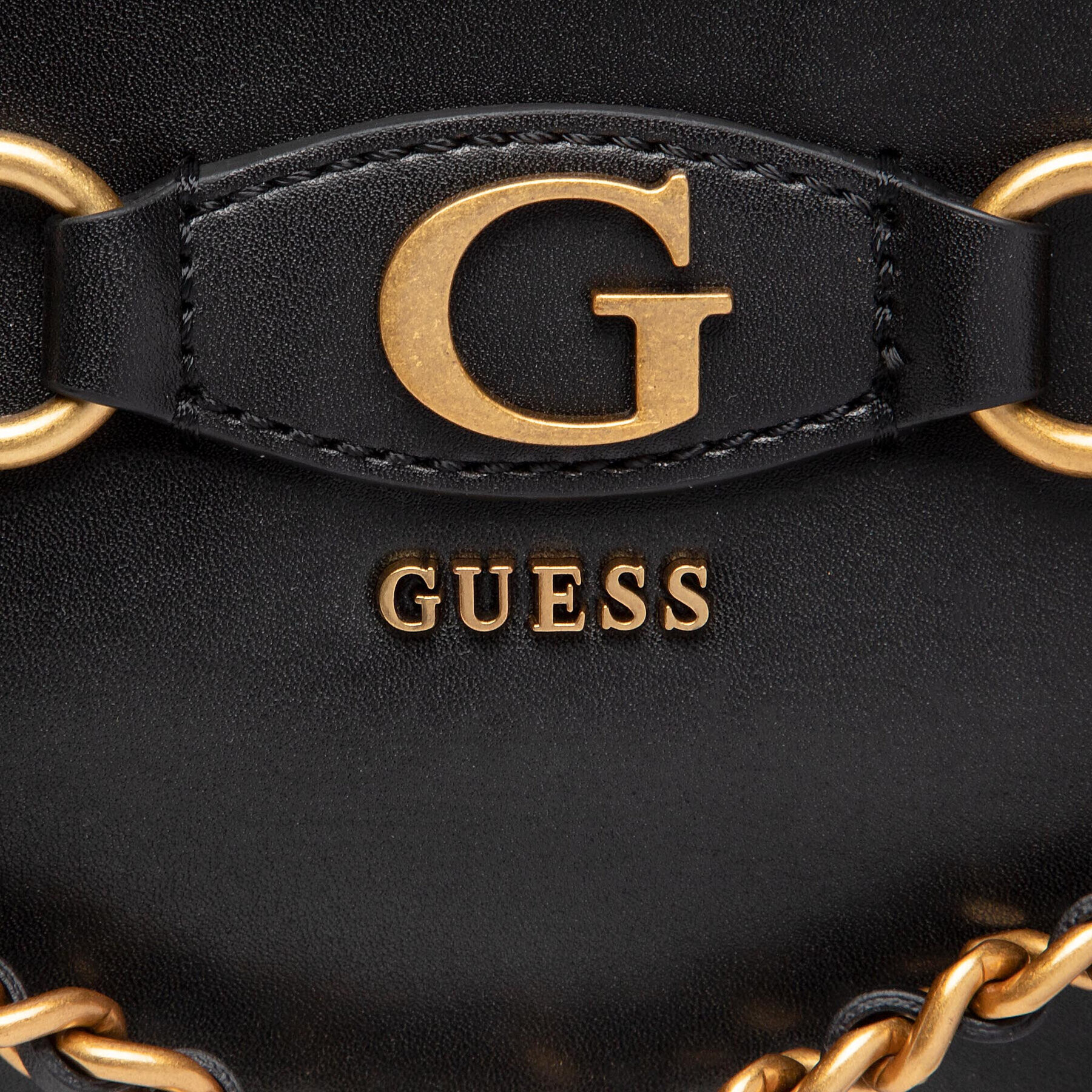 Guess Дамска чанта Izzy (VB) HWVB86 54180 Черен - Pepit.bg