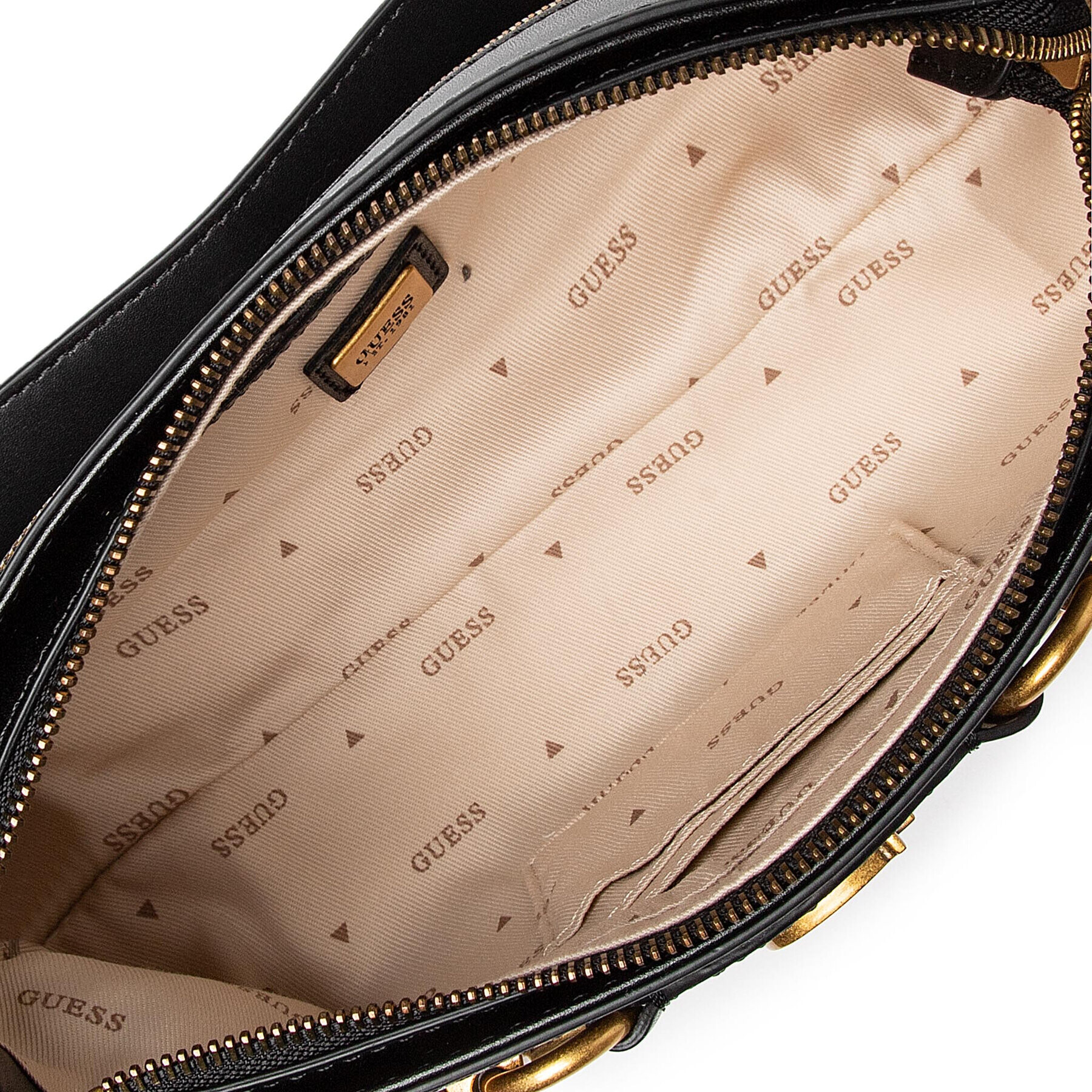 Guess Дамска чанта Izzy (VB) HWVB86 54180 Черен - Pepit.bg