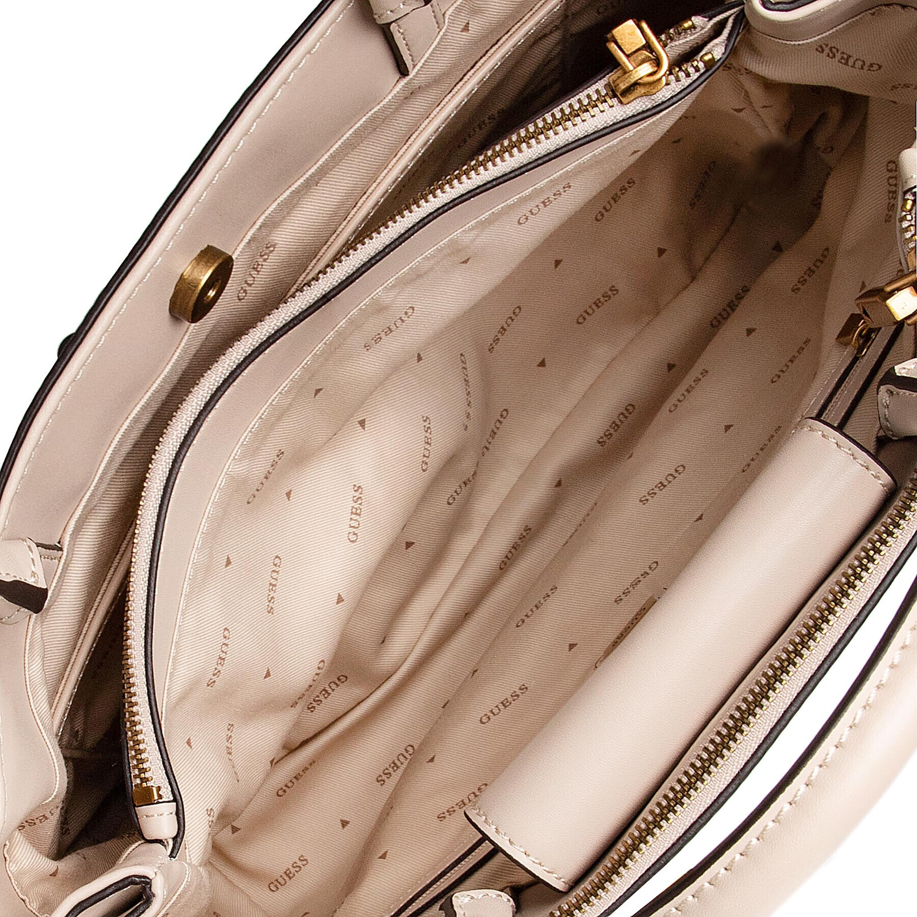 Guess Дамска чанта Izzy (VB) HWVB86 54230 Бежов - Pepit.bg