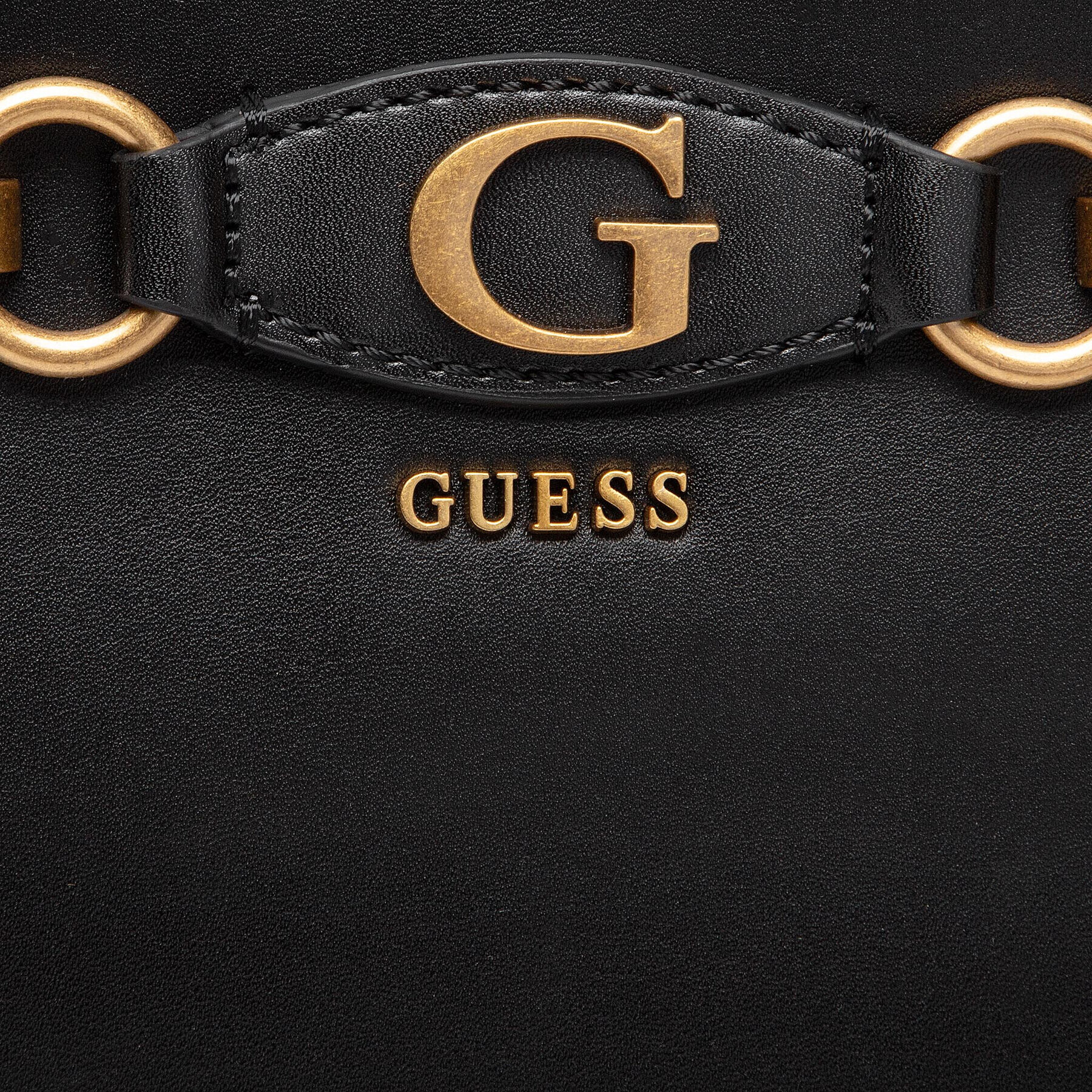 Guess Дамска чанта Izzy (VB) HWVB86 54230 Черен - Pepit.bg