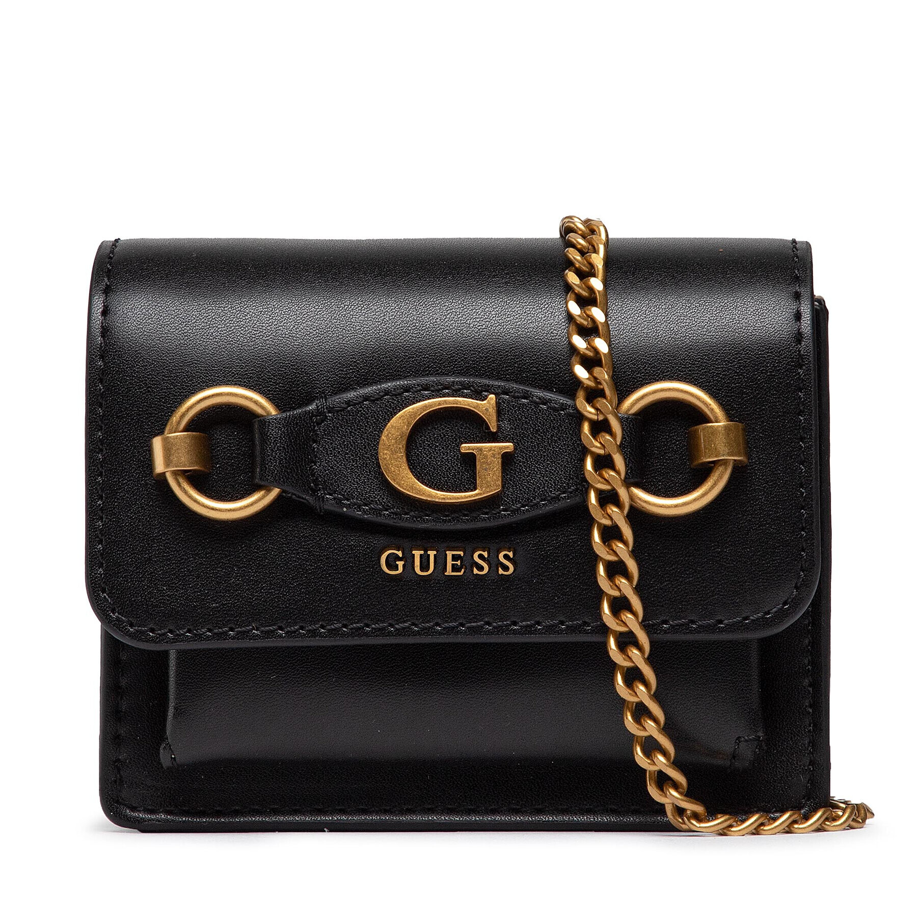 Guess Дамска чанта Izzy (VB) Mini Bags HWVB86 54770 Черен - Pepit.bg