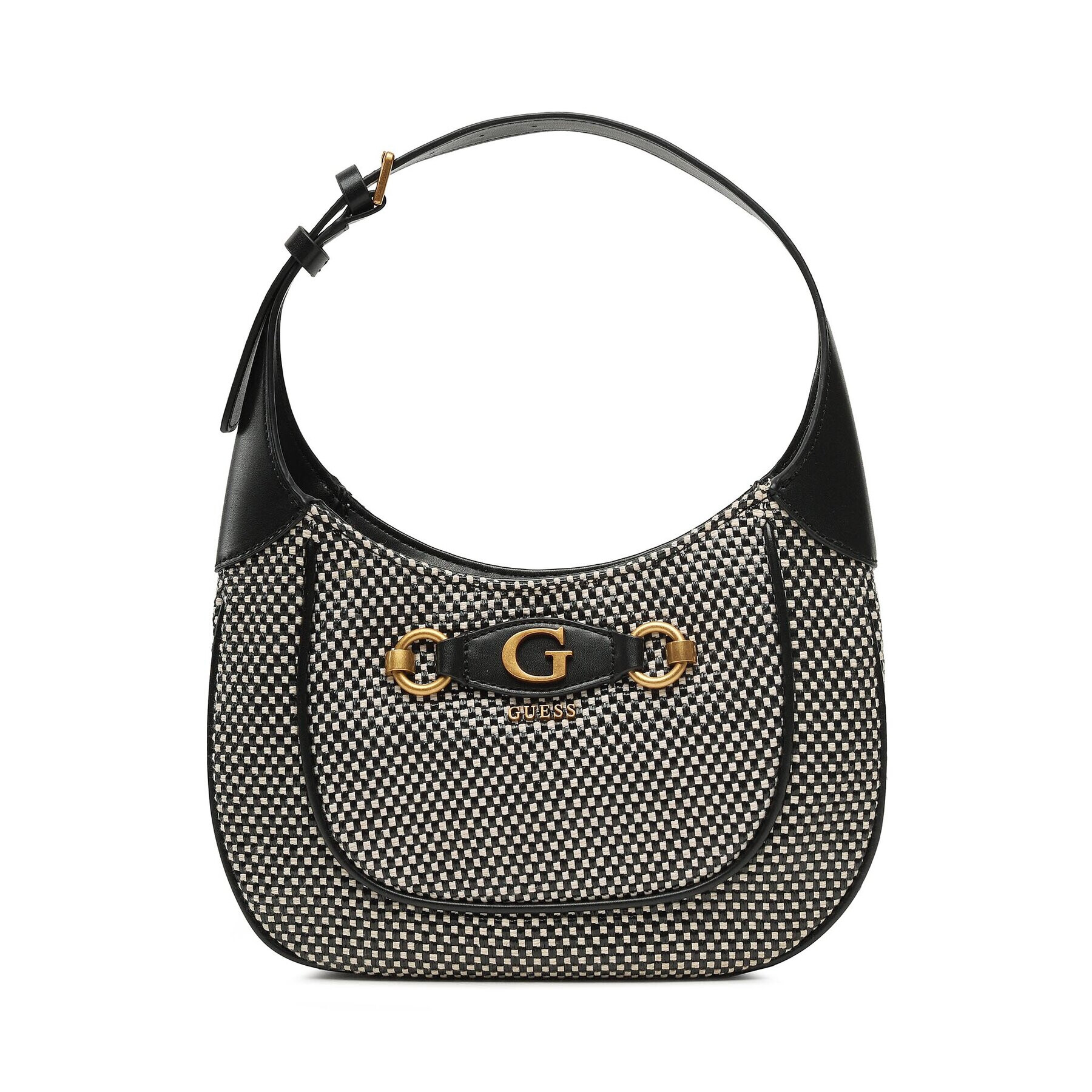 Guess Дамска чанта Izzy (WB) HWWB86 54020 Черен - Pepit.bg