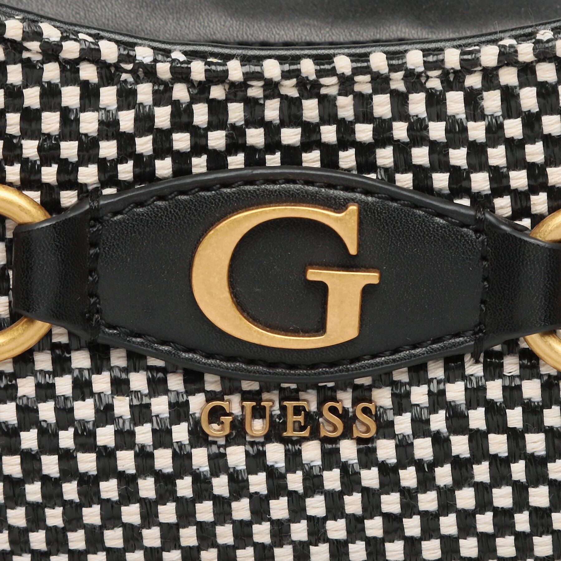 Guess Дамска чанта Izzy (WB) HWWB86 54020 Черен - Pepit.bg