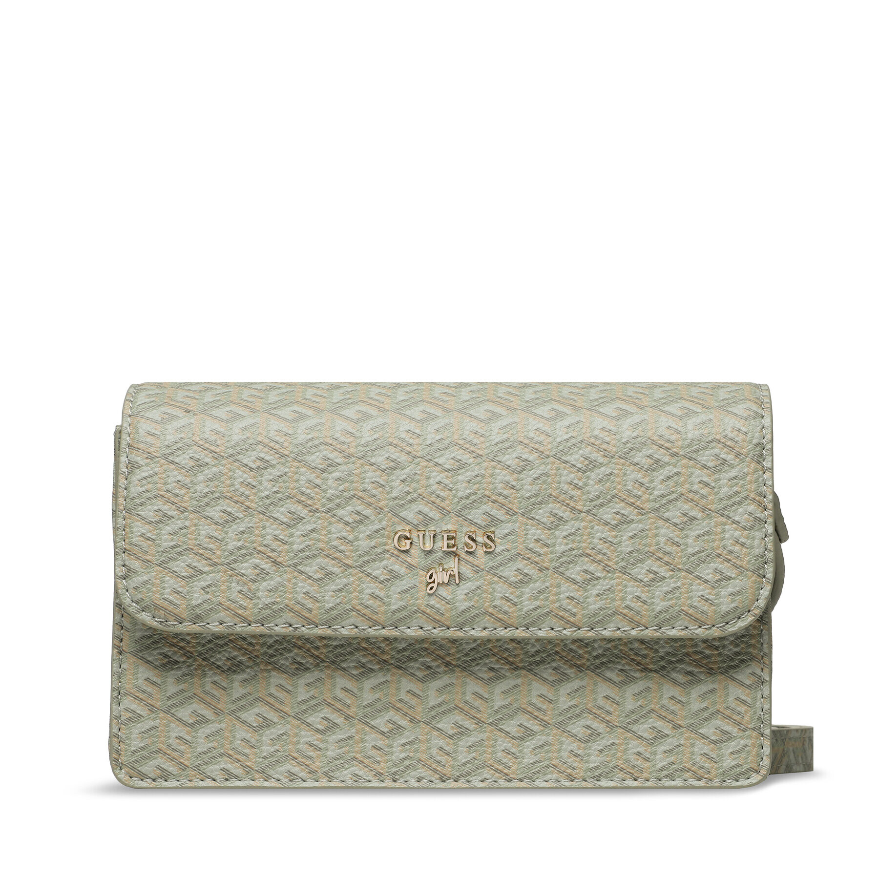 Guess Дамска чанта J3YZ12 WFN30 Зелен - Pepit.bg