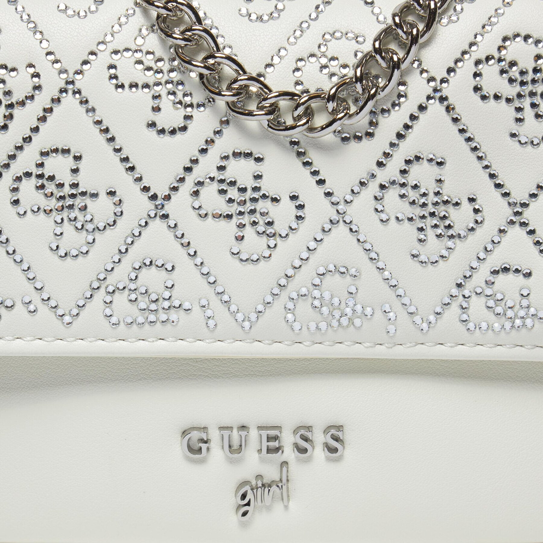 Guess Дамска чанта J4RZ11 WG410 Бял - Pepit.bg
