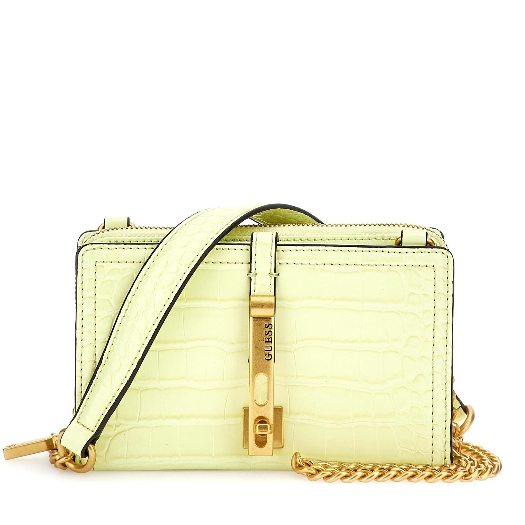 Guess Дамска чанта James HWCA87 73730 Зелен - Pepit.bg
