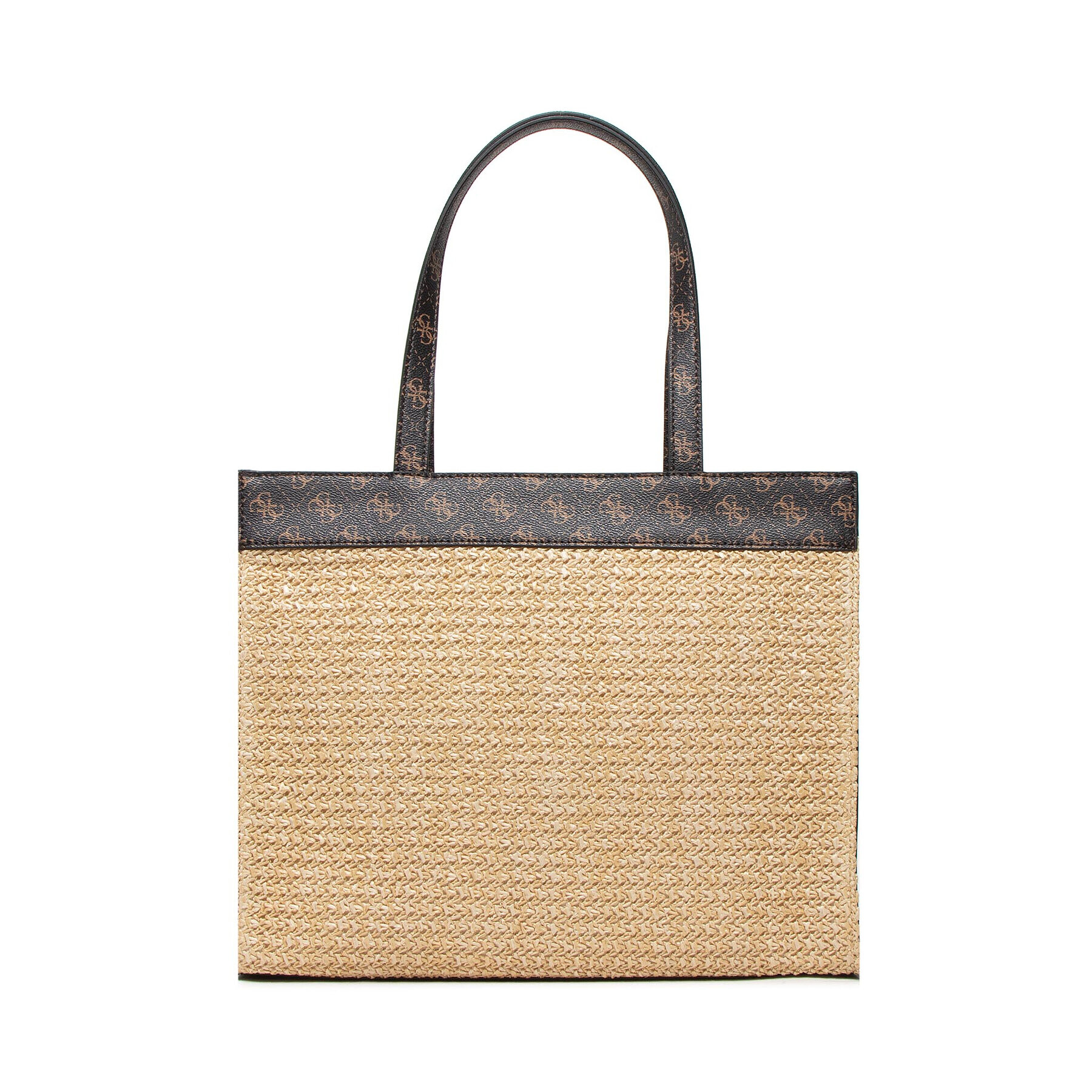 Guess Дамска чанта Kasinta Raffia HWSB84 17240 Бежов - Pepit.bg