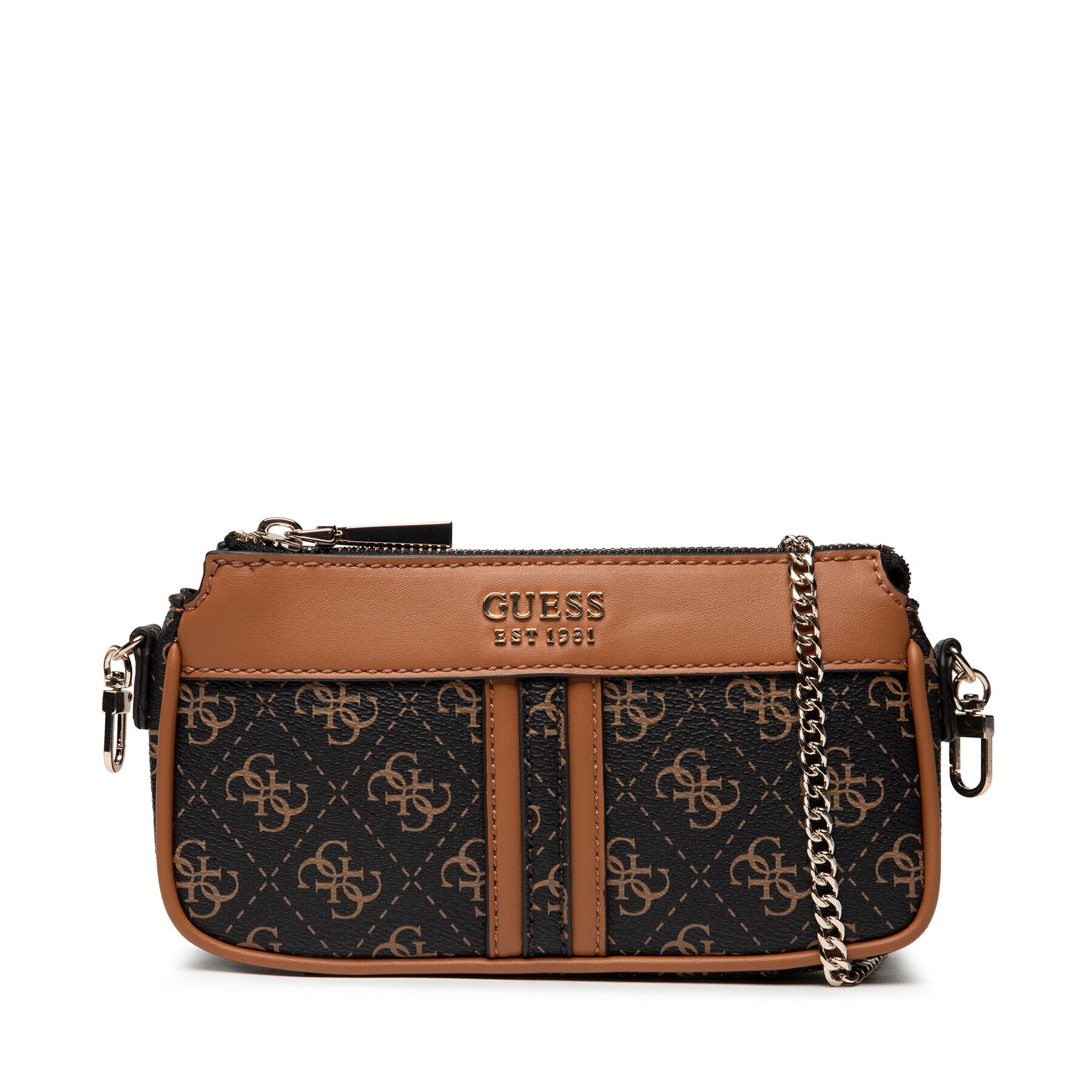 Guess Дамска чанта Kasinta (SG) Mini Bags HWSG84 05700 Кафяв - Pepit.bg