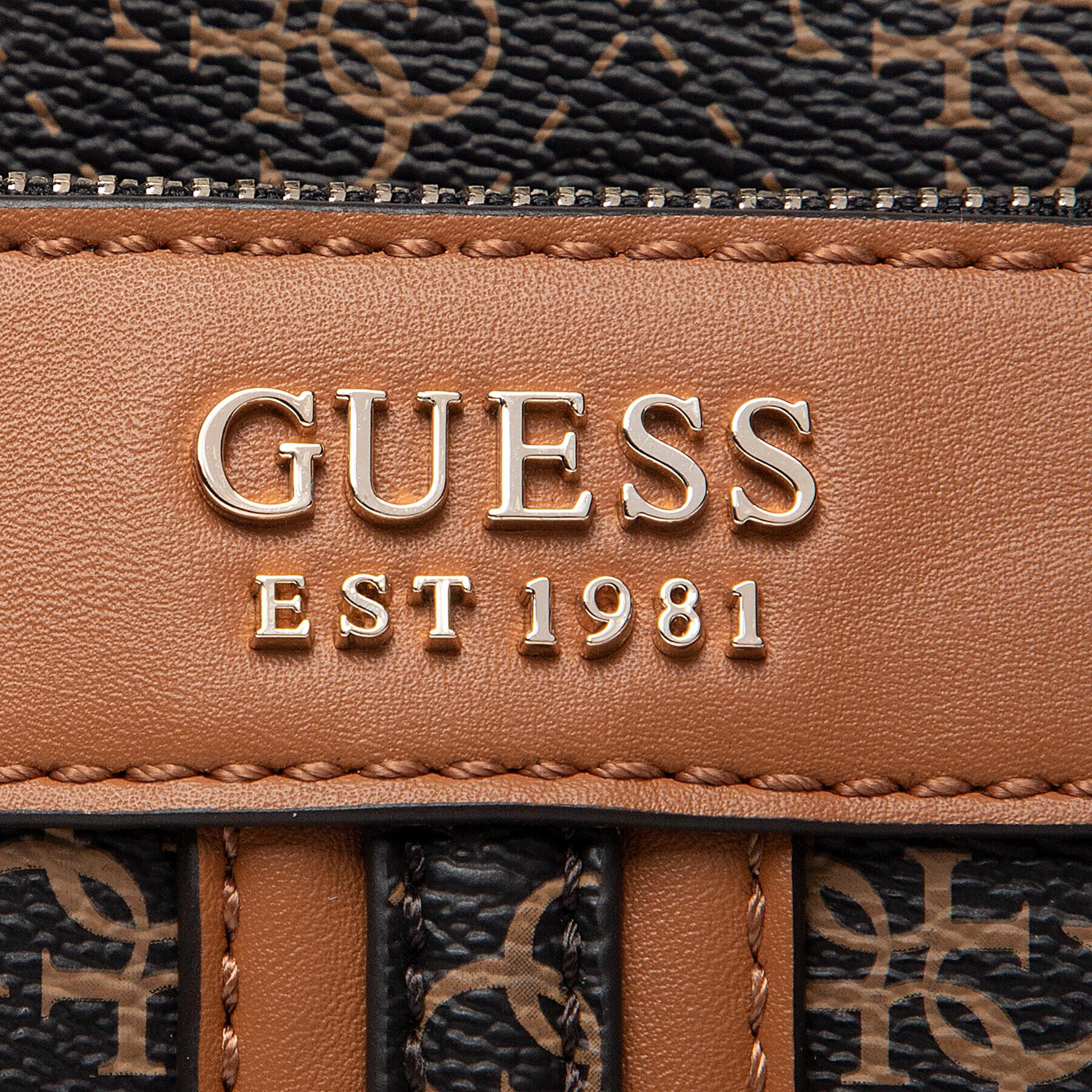 Guess Дамска чанта Kasinta (SG) Mini Bags HWSG84 05700 Кафяв - Pepit.bg