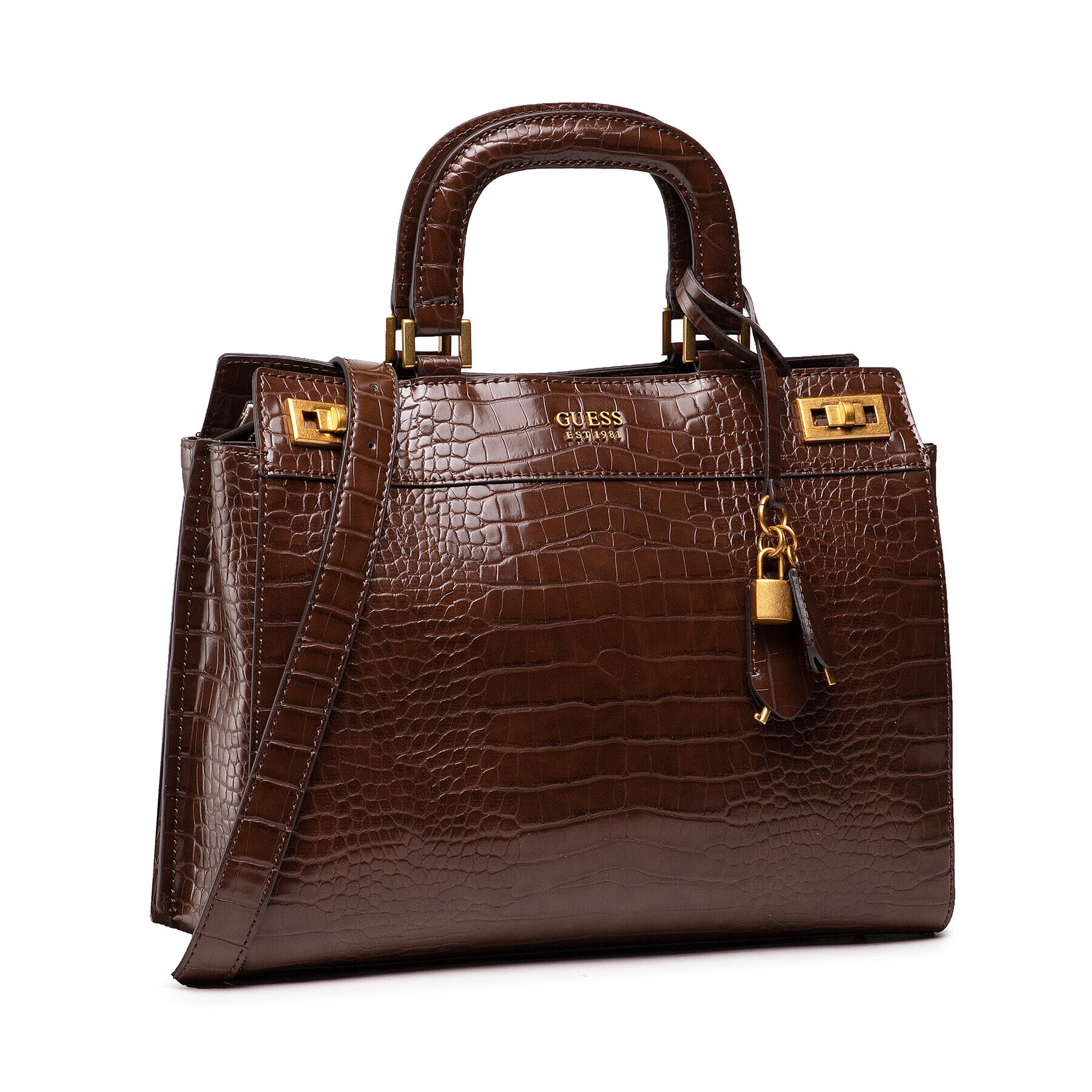 Guess Дамска чанта Katey (CB) HWCB78 70070 Кафяв - Pepit.bg